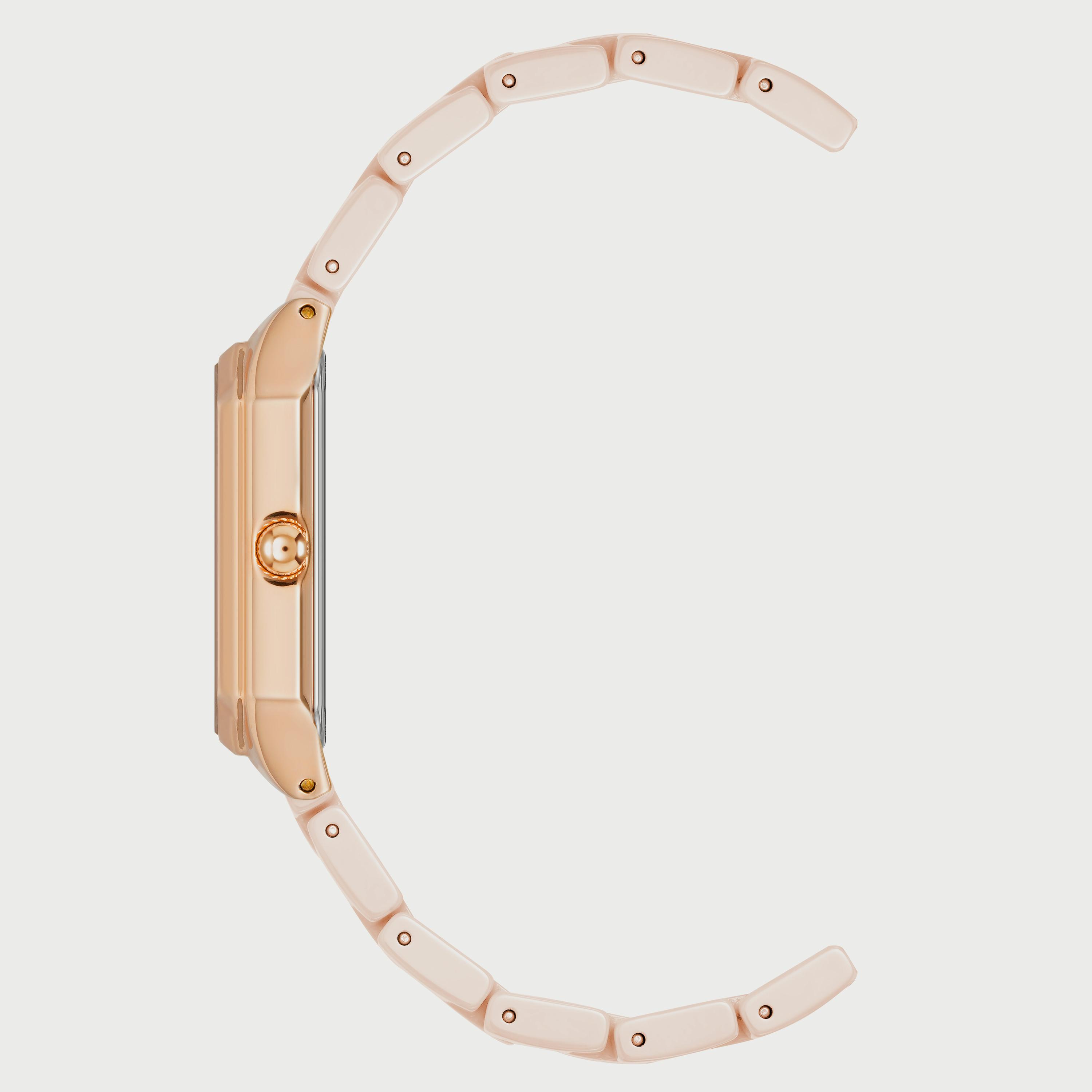 ساعة آن كلاين للنساء بسوار من الستانلس ستيل باللون الوردي طراز AK4034RGLP-women-watchesandjewellery-watches-image-3