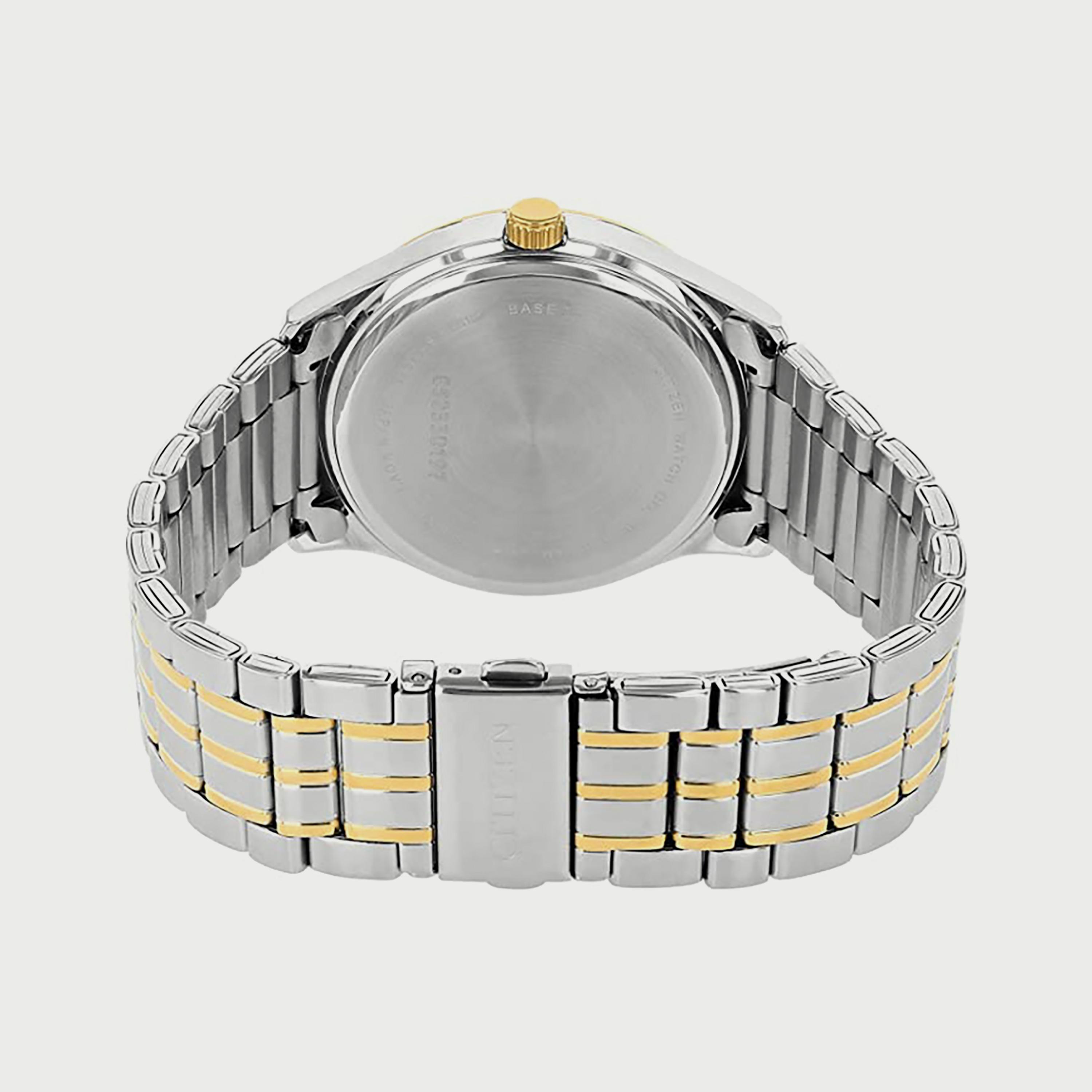 Citizen Men's 42 MM Silver & Gold Analog Stainless Steel Strap Watch - DZ5014-53A-men-watchesandjewellery-watches-image-3