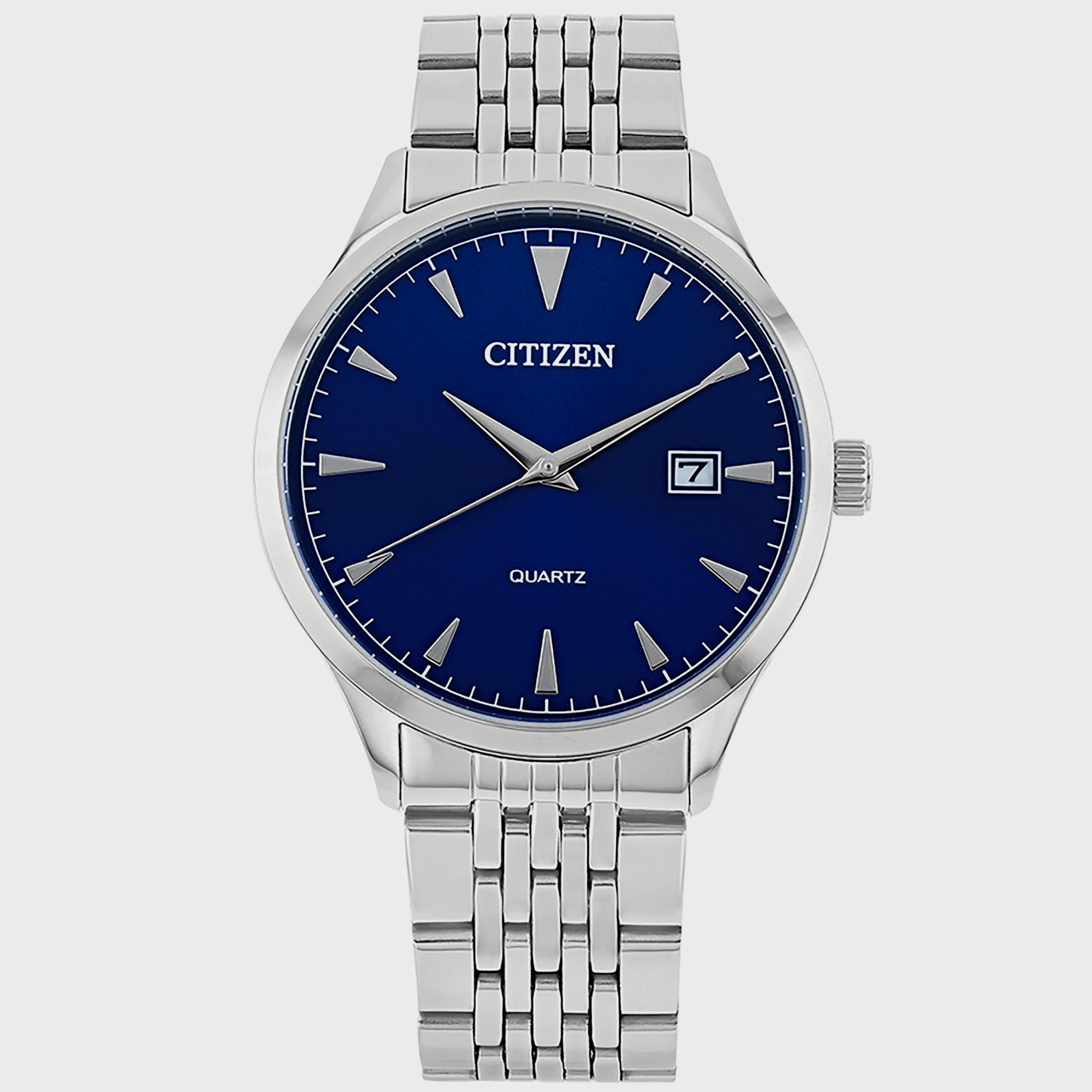Citizen Men's 41 MM Silver Analog Stainless Steel Strap Watch - DZ0060-53L-men-watchesandjewellery-watches-image-1