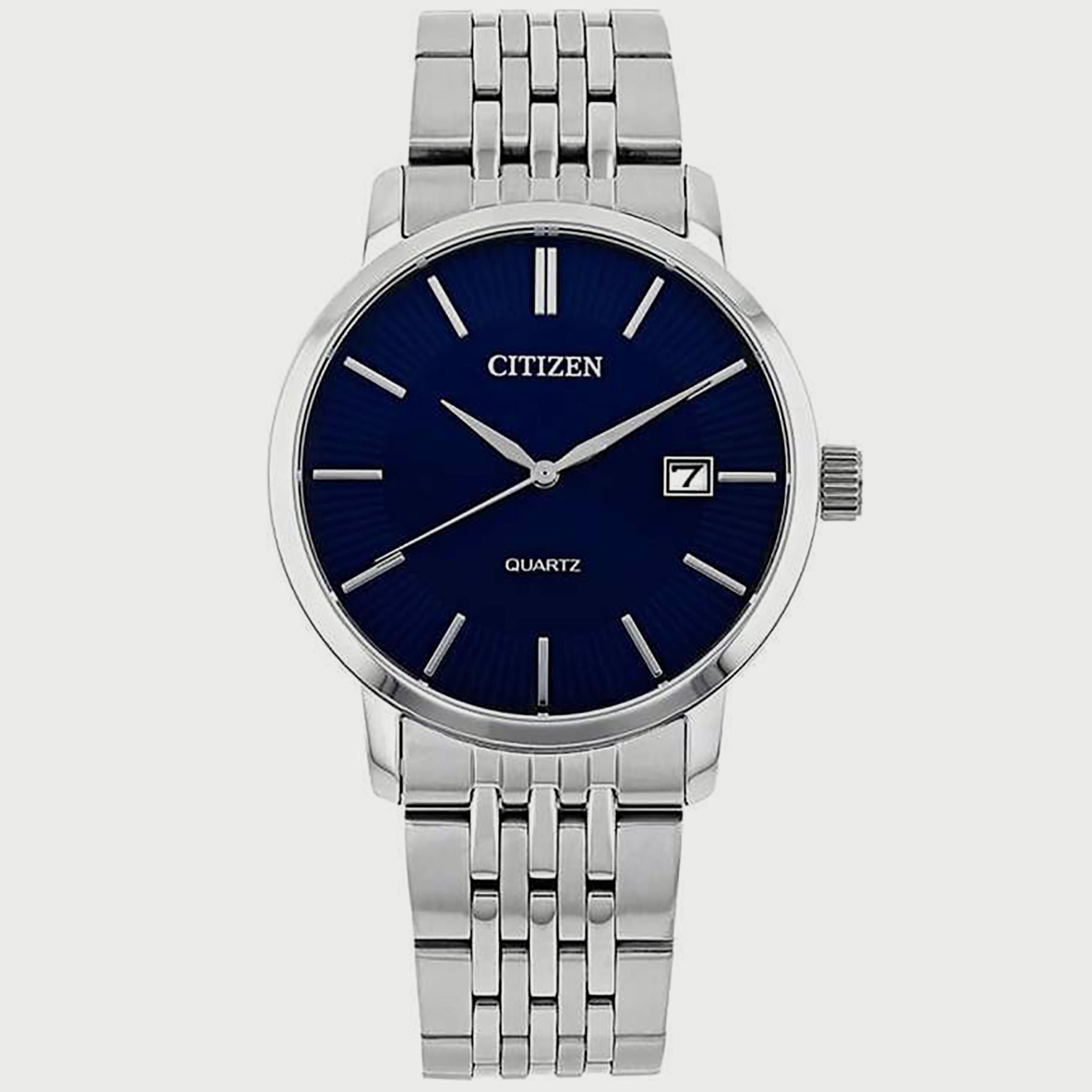 Citizen Men's 39 MM Silver Analog Stainless Steel Strap Watch - DZ0040-51L-men-watchesandjewellery-watches-image-1