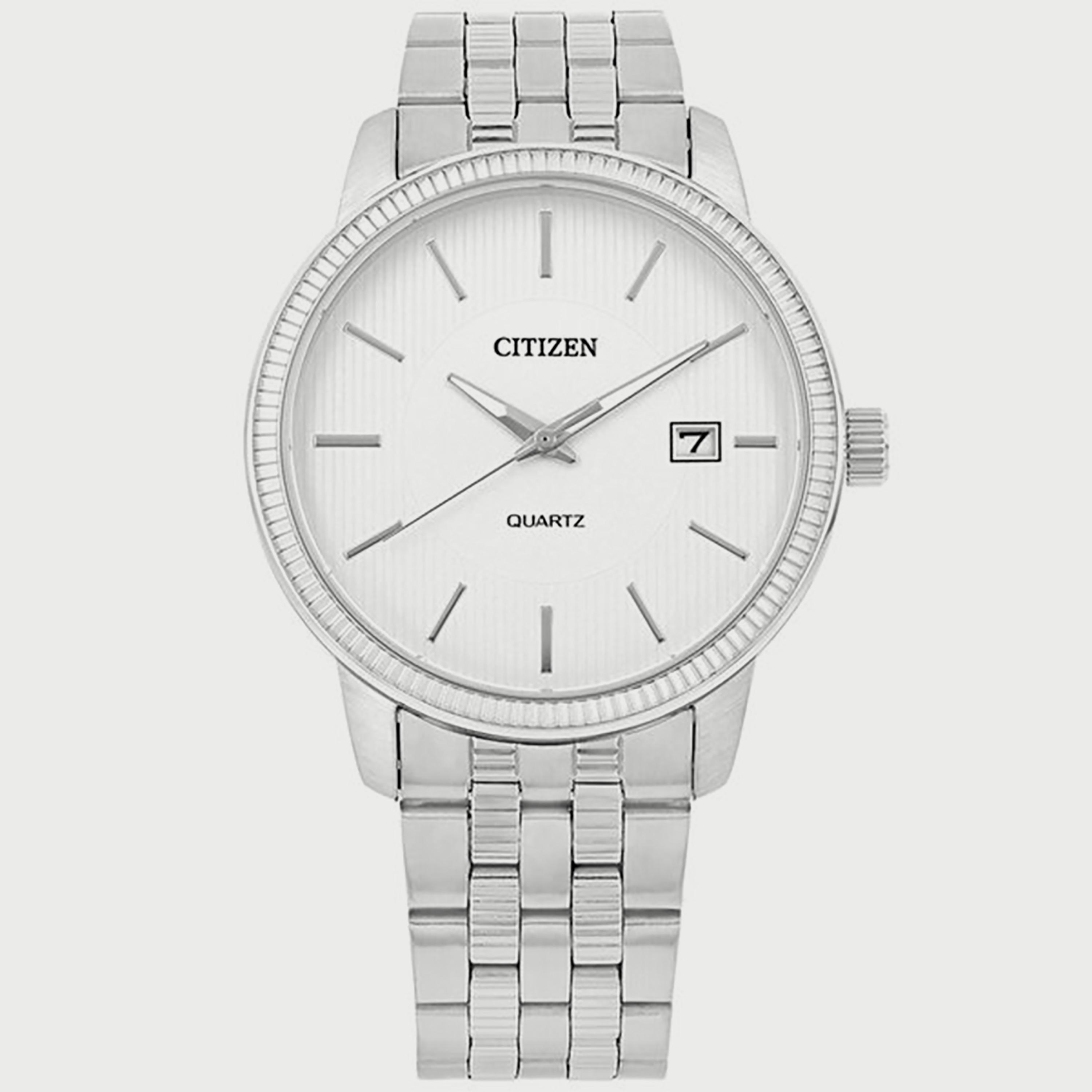 ساعة سيتيزن للرجال 41 ملم انالوج بسوار ستانلس ستيل فضي - DZ0050-57A-men-watchesandjewellery-watches-image-1