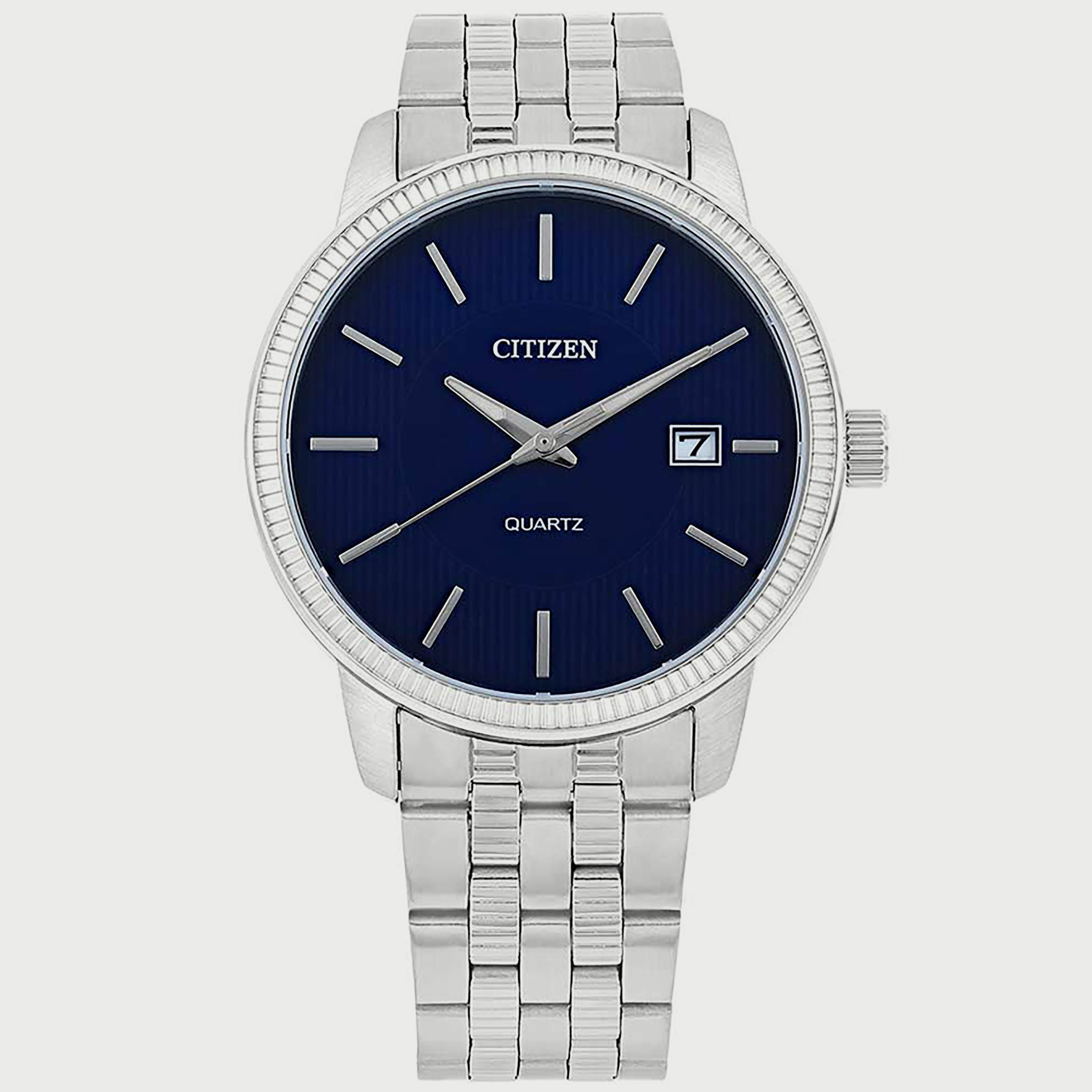 ساعة سيتيزن للرجال 41 ملم انالوج بسوار ستانلس ستيل فضي - DZ0050-57L-men-watchesandjewellery-watches-image-1