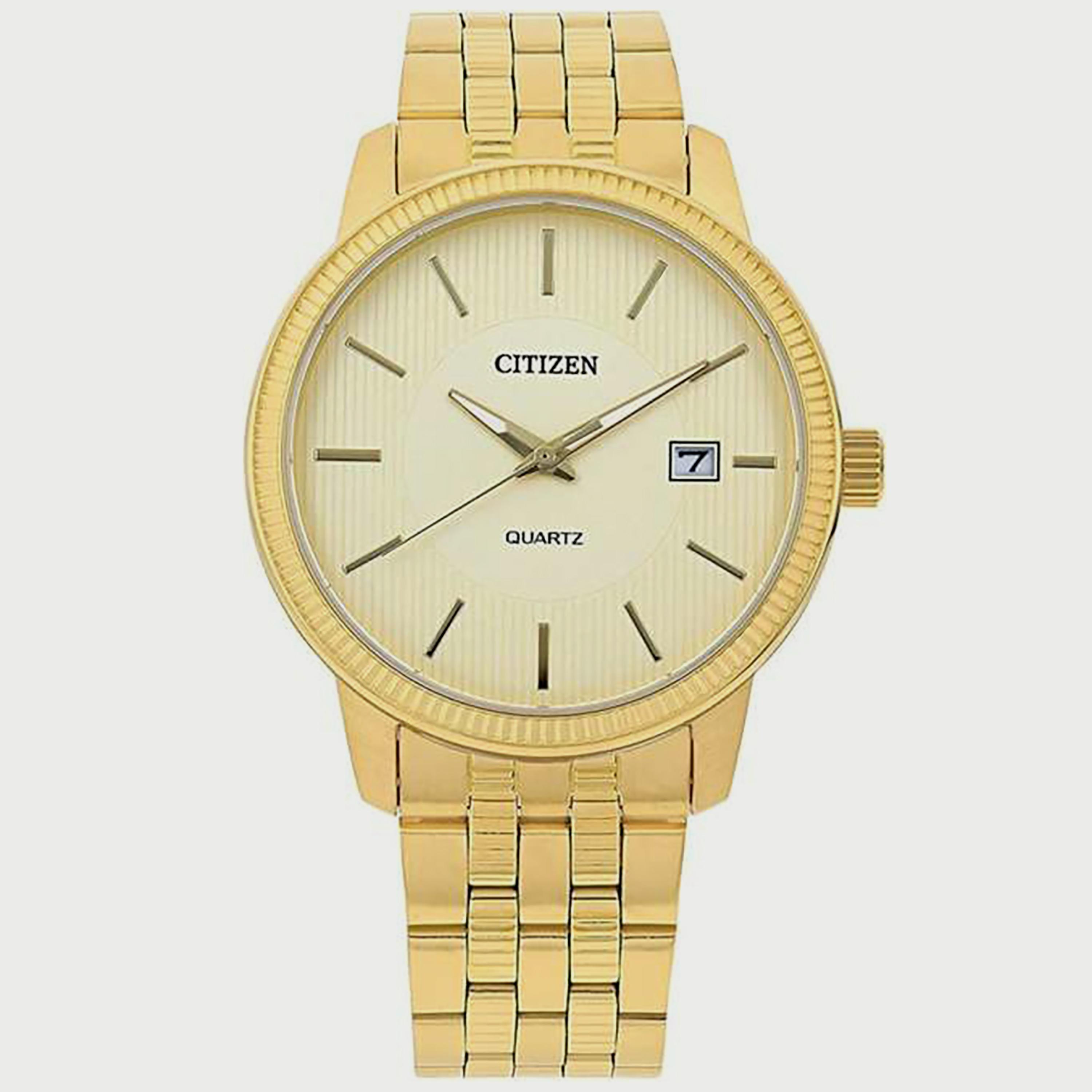 Citizen Men's 41 MM Gold Analog Stainless Steel Strap Watch - DZ0052-51P-men-watchesandjewellery-watches-image-1