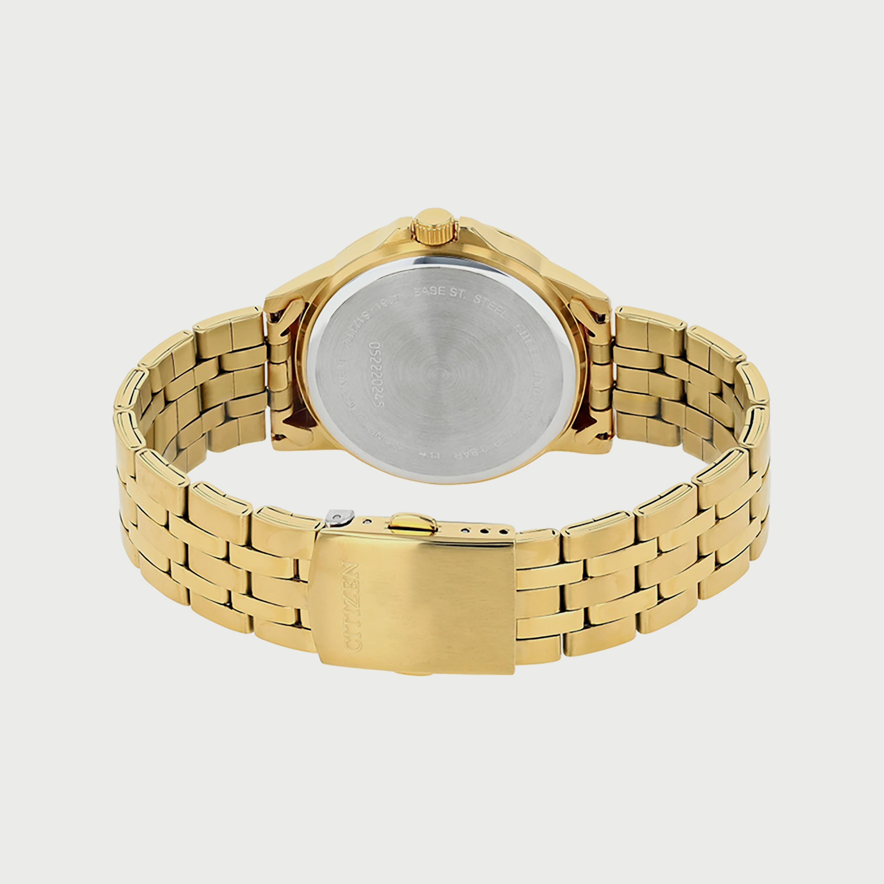 Citizen Men's 42 MM Gold Analog Stainless Steel Strap Watch - DZ5002-52P-men-watchesandjewellery-watches-image-3