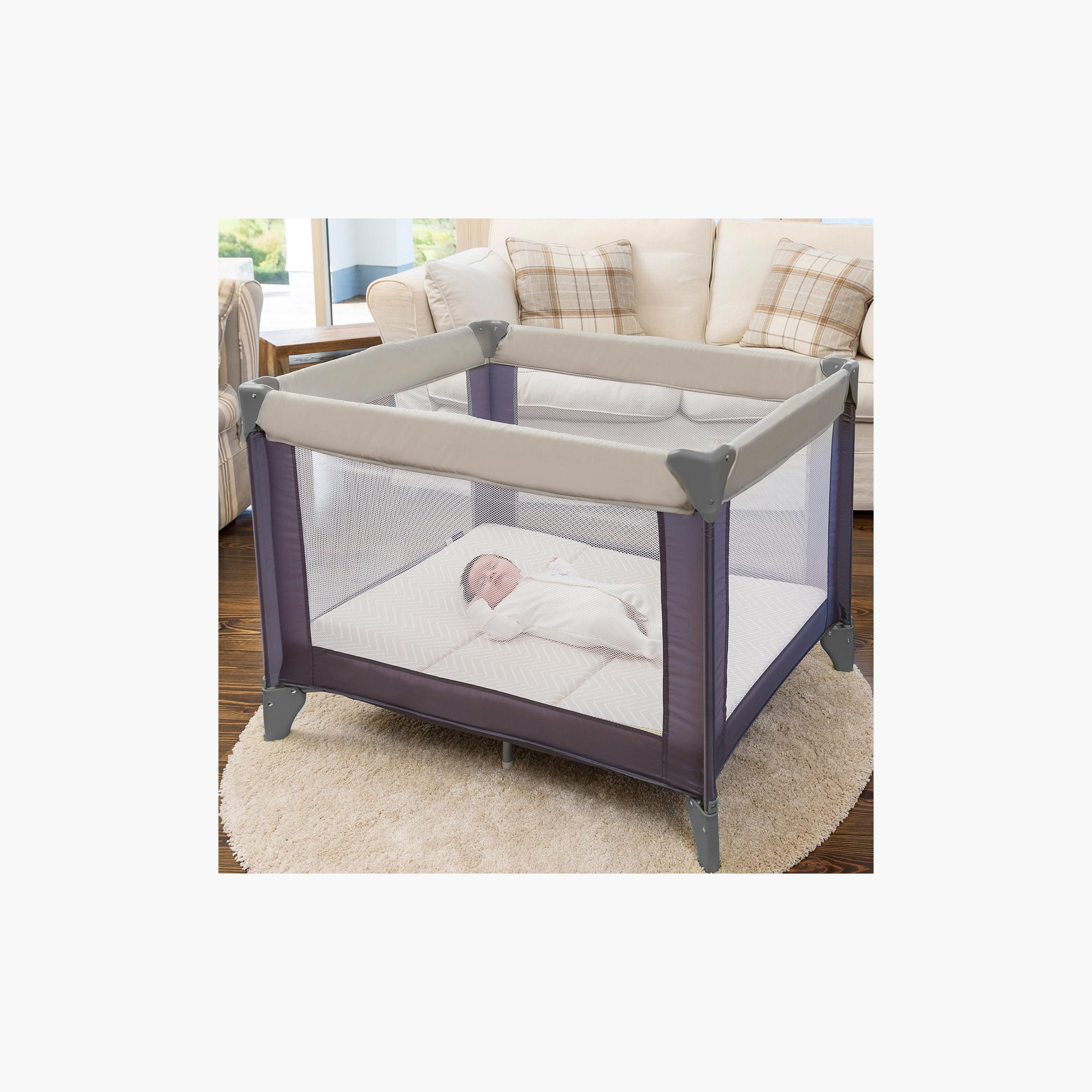 Clevamama foam 3 in 1 travel cot mattress best sale