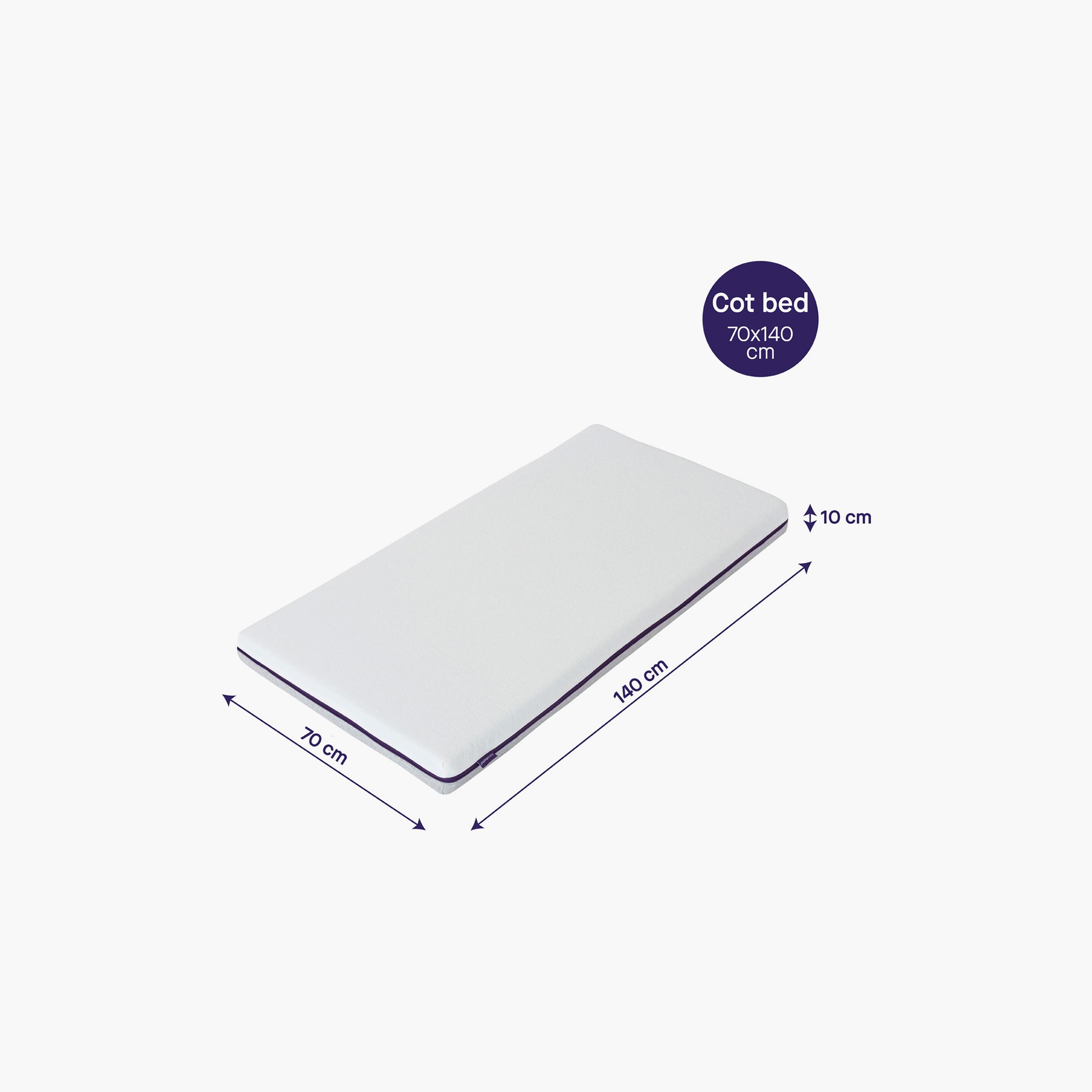 ClevaMama Climate Control Mattress - 70x140x10 cm-baby-nursery-mattresses-image-2
