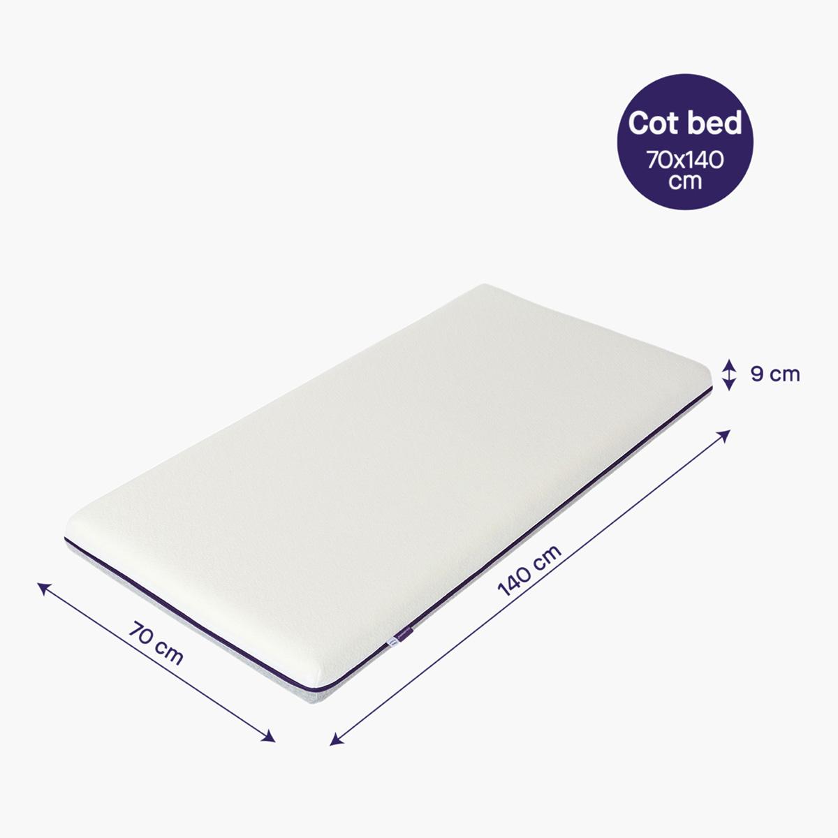 ClevaMama Cot Bed Support Mattress - 70x140 cm-baby-nursery-mattresses-image-9