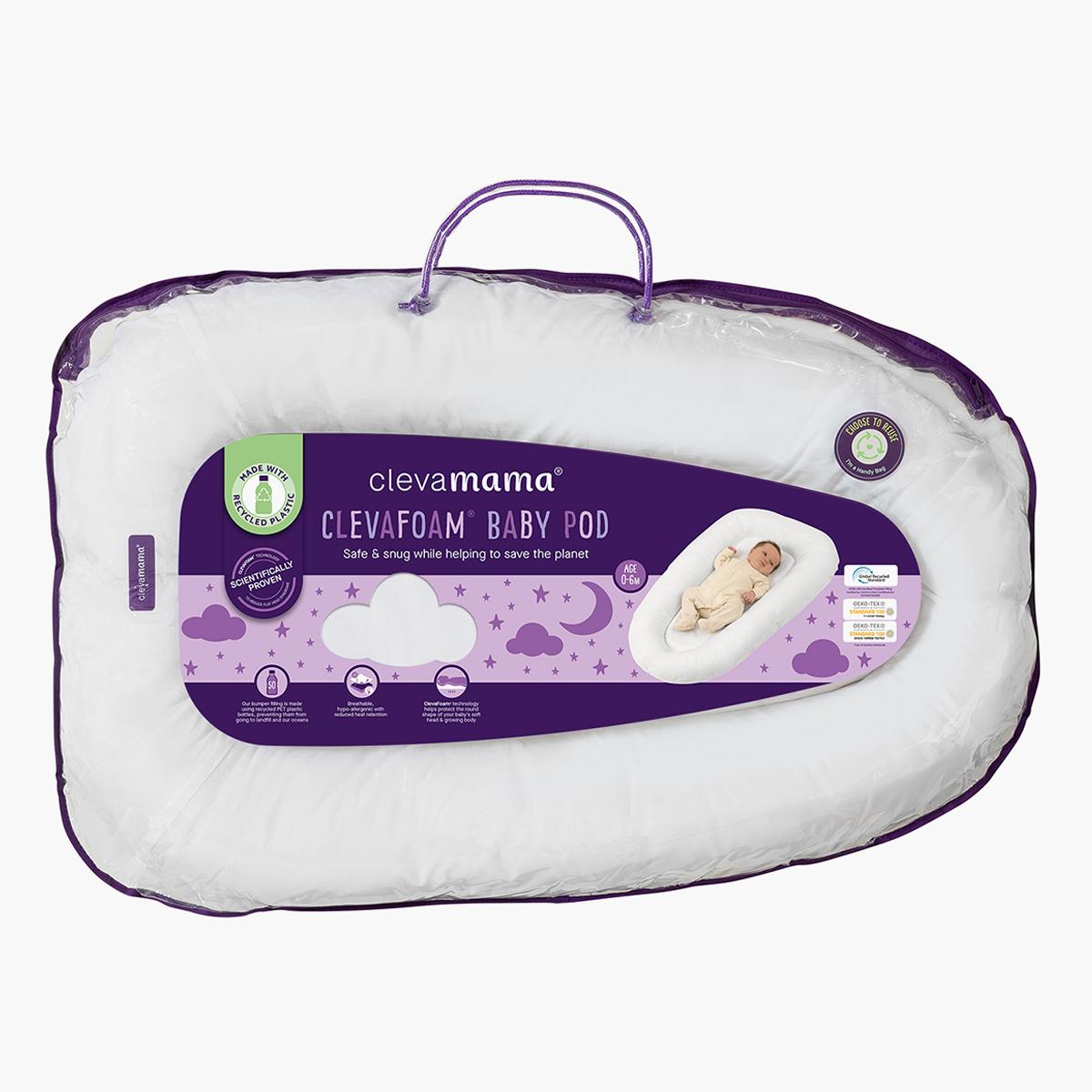 ClevaMama ClevaFoam Baby Pod - 0-6 months-baby-nursery-mattresses-image-9