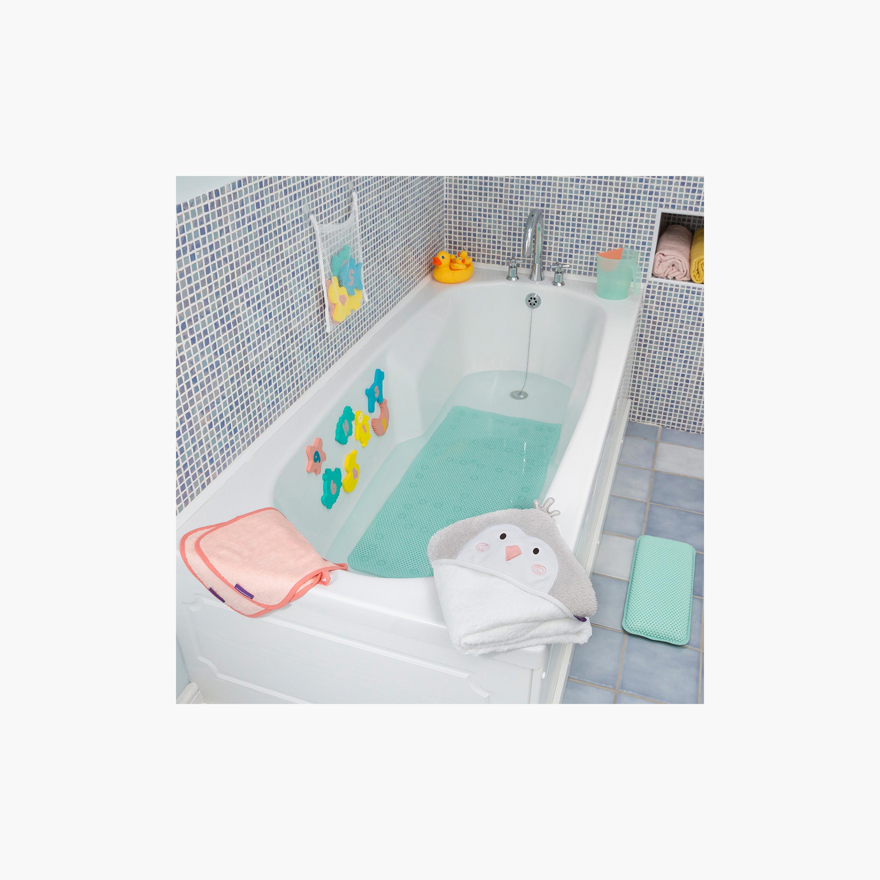 ClevaMama Anti-Bacterial Bathmat and Kneeling Cushion Set-baby-bathandcare-bathtubs-image-3