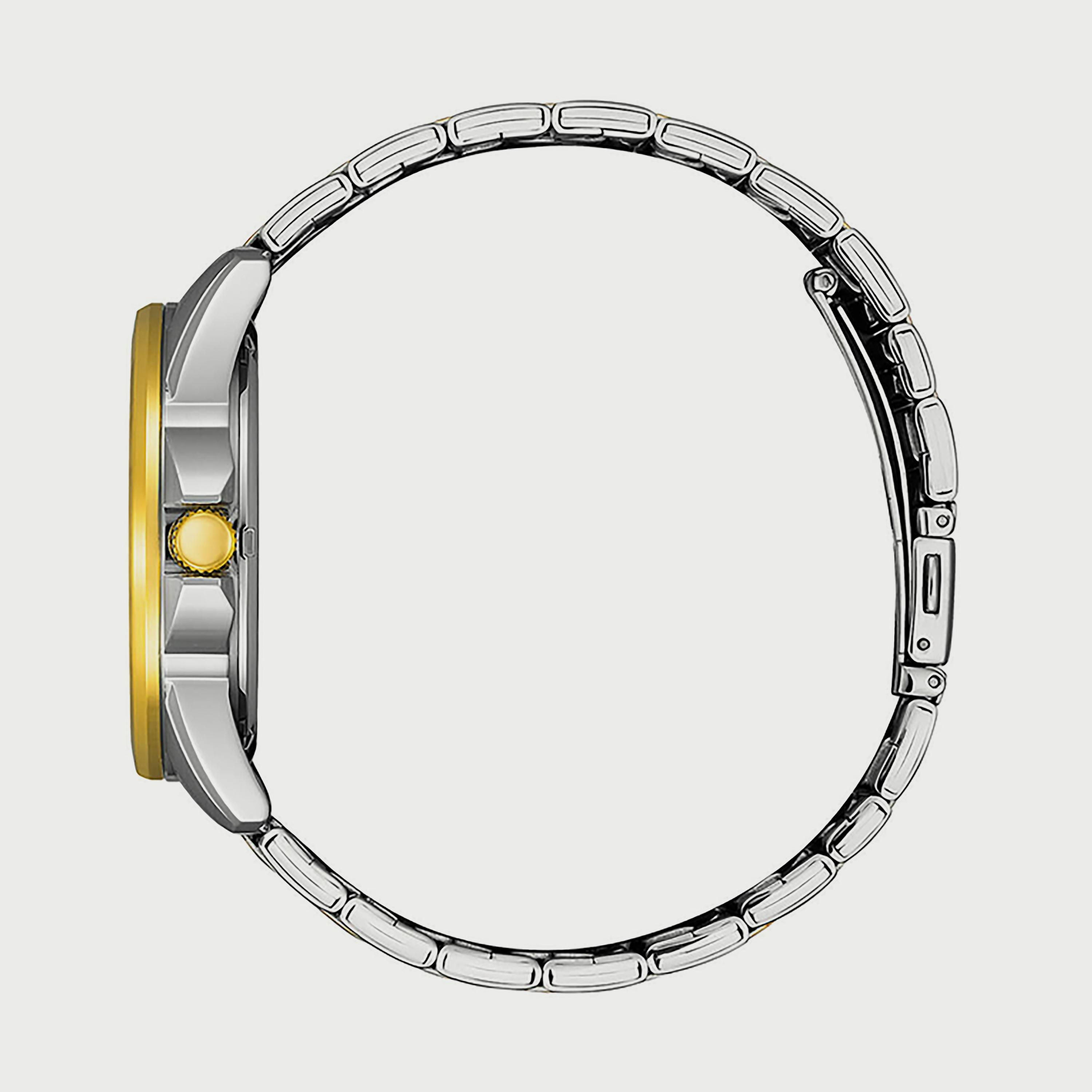 ساعة سيتيزن للرجال 44 ملم انالوج فضي وذهبي من الستانلس ستيل - AG8348-56E-men-watchesandjewellery-watches-image-2