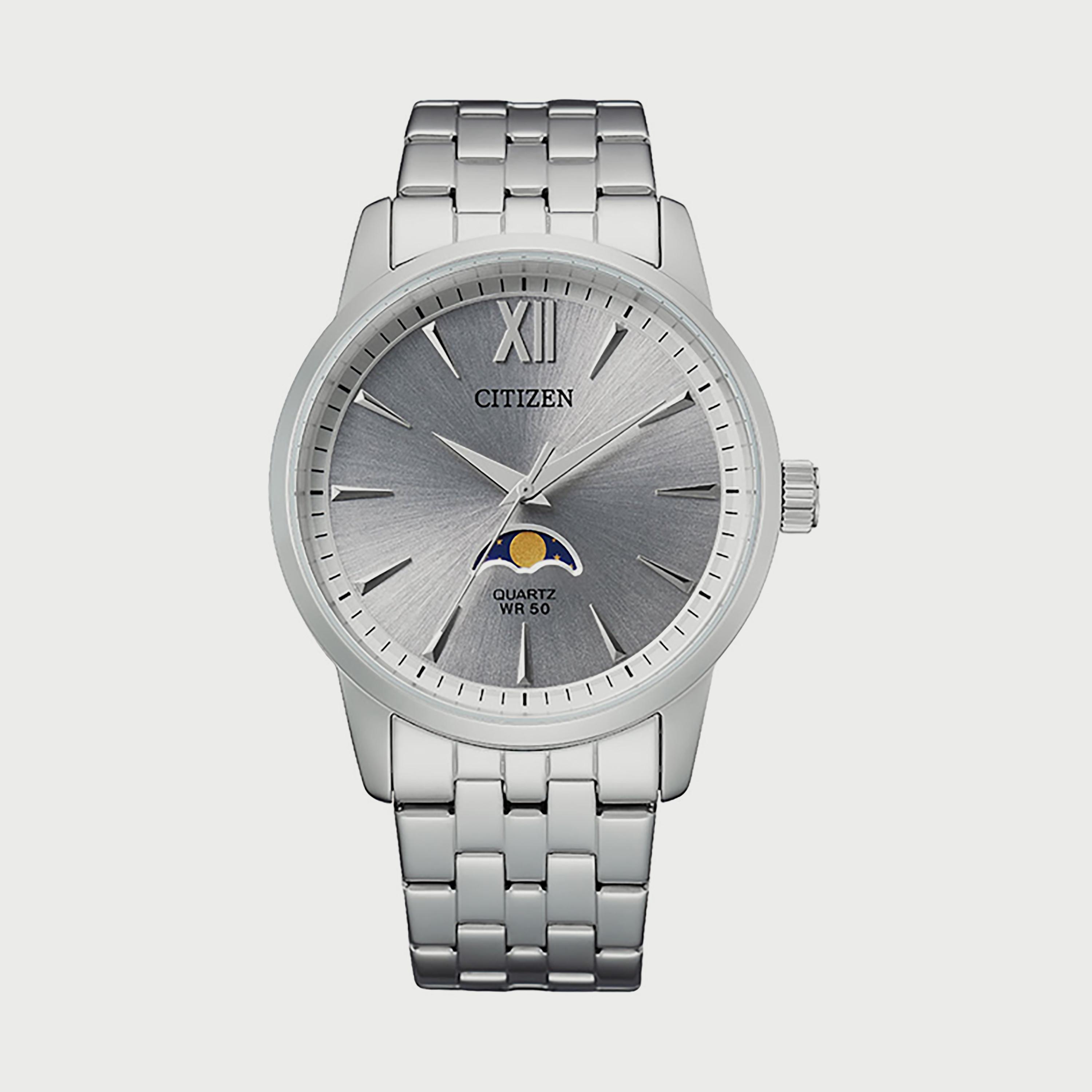ساعة سيتيزن للرجال 42 ملم انالوج فضية من الستانلس ستيل - AK5000-54A-men-watchesandjewellery-watches-image-1