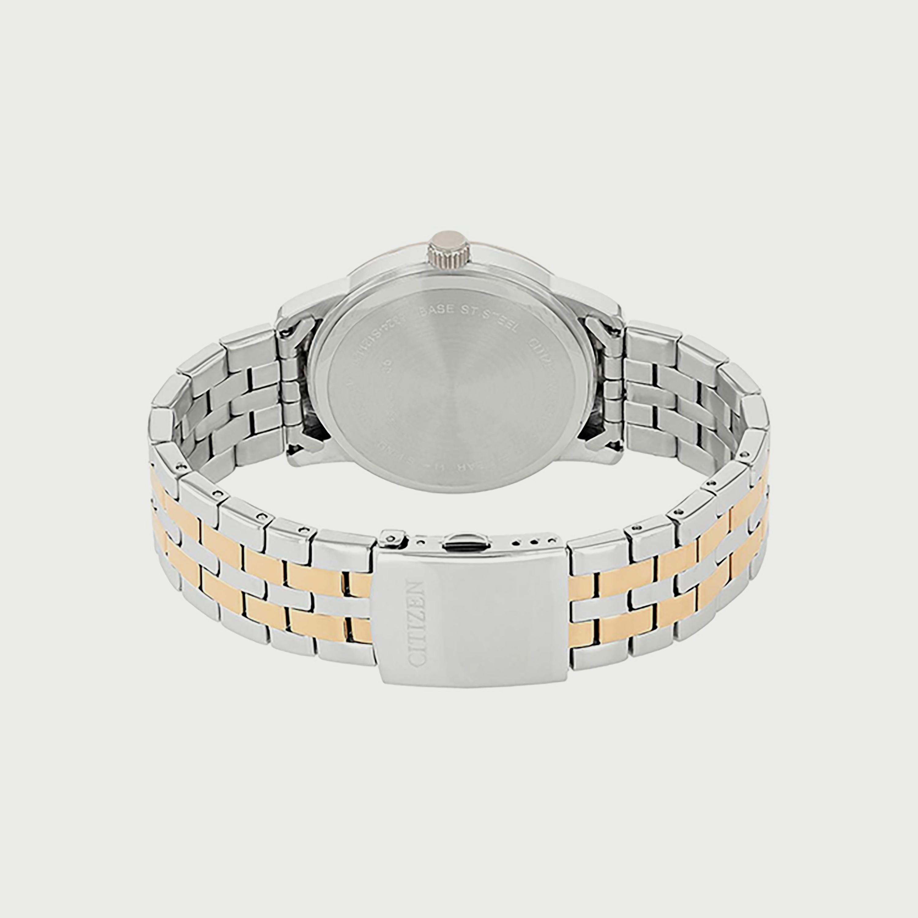 ساعة سيتيزن للرجال 42 ملم انالوج فضي وذهبي وردي من الستانلس ستيل - AK5006-58A-men-watchesandjewellery-watches-image-3