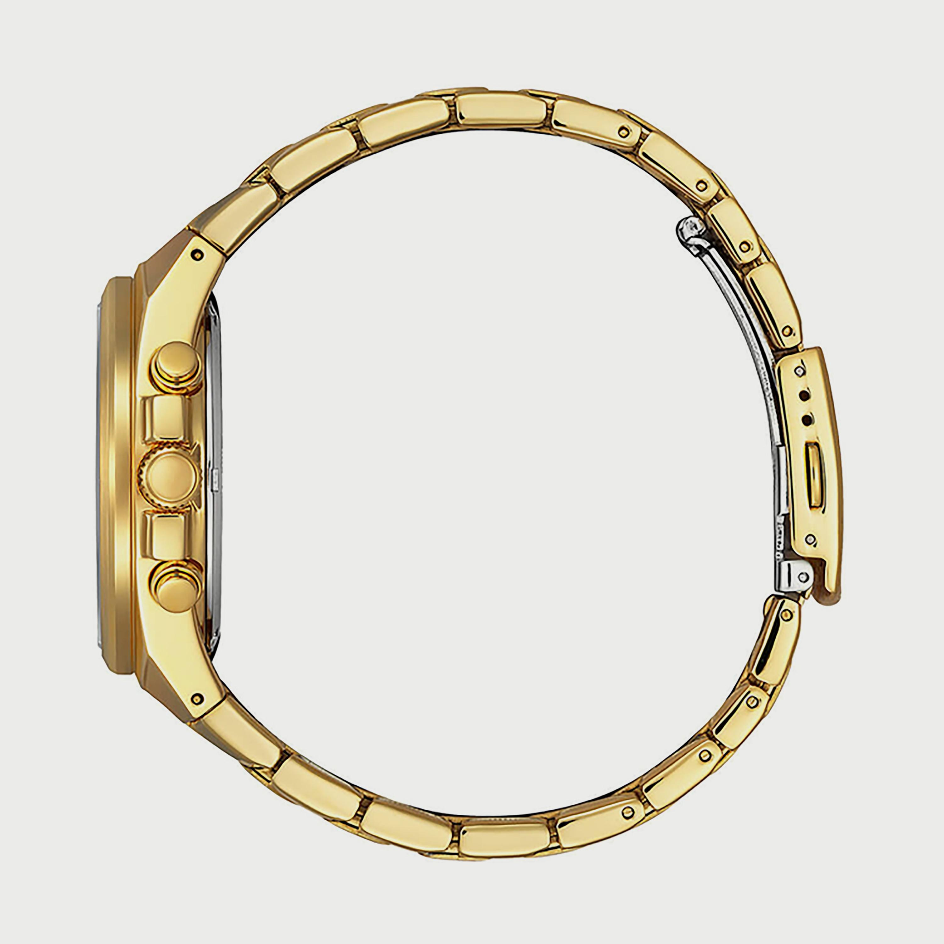 ساعة سيتيزن للرجال 42 ملم كرونوغراف ذهبي من الستانلس ستيل - AN8173-51E-men-watchesandjewellery-watches-image-2