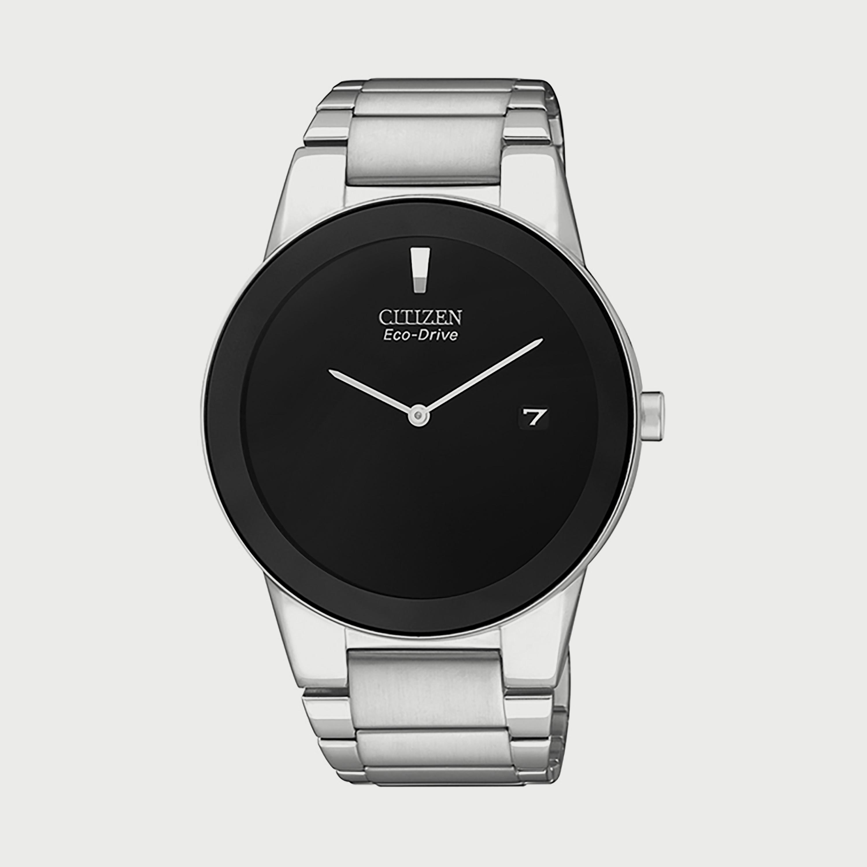ساعة سيتيزن ايكو درايف للرجال 40 ملم فضي انالوج بعقارب ستانلس ستيل - AU1060-51E-men-watchesandjewellery-watches-image-1