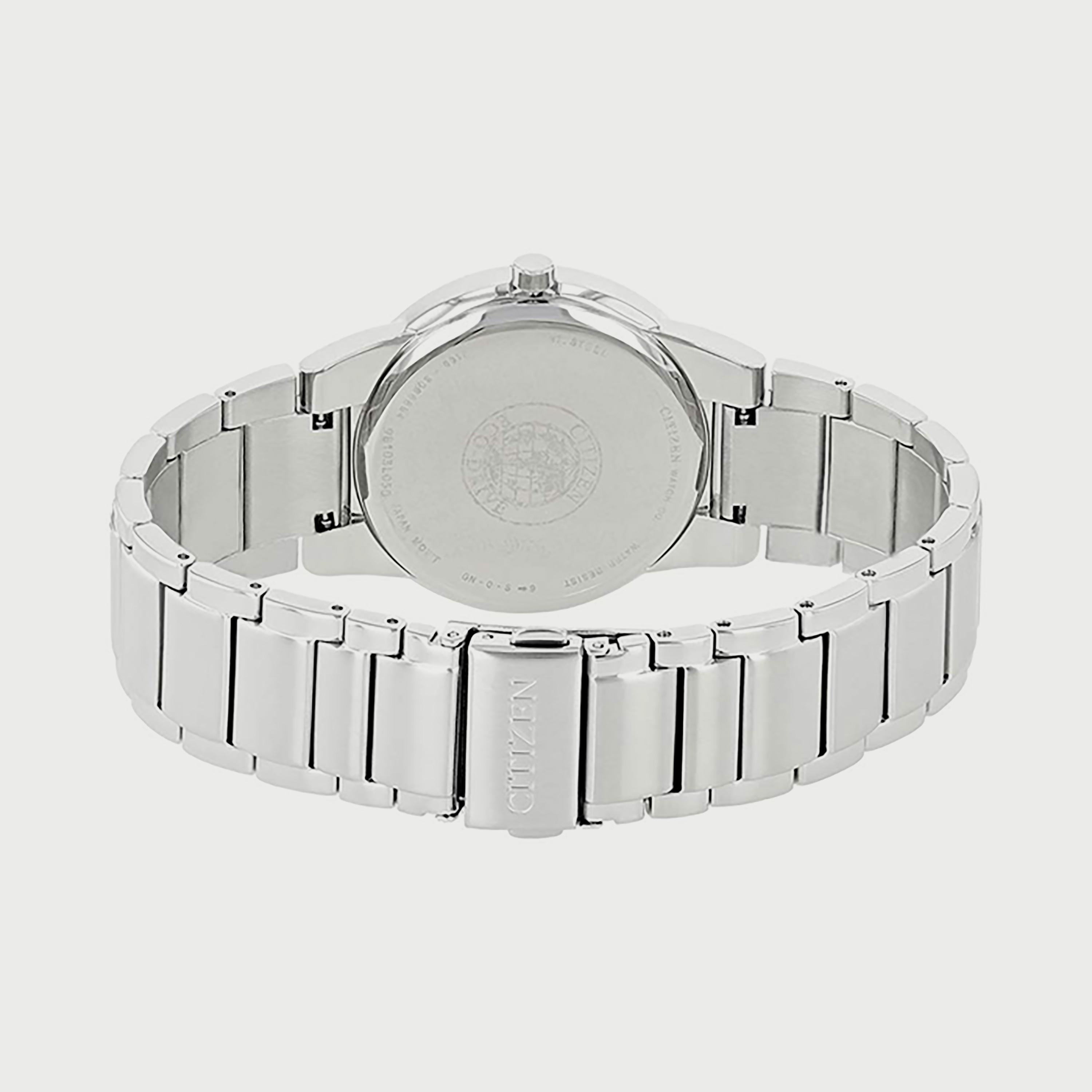 ساعة سيتيزن ايكو درايف للرجال 40 ملم فضي انالوج بعقارب ستانلس ستيل - AU1060-51E-men-watchesandjewellery-watches-image-3