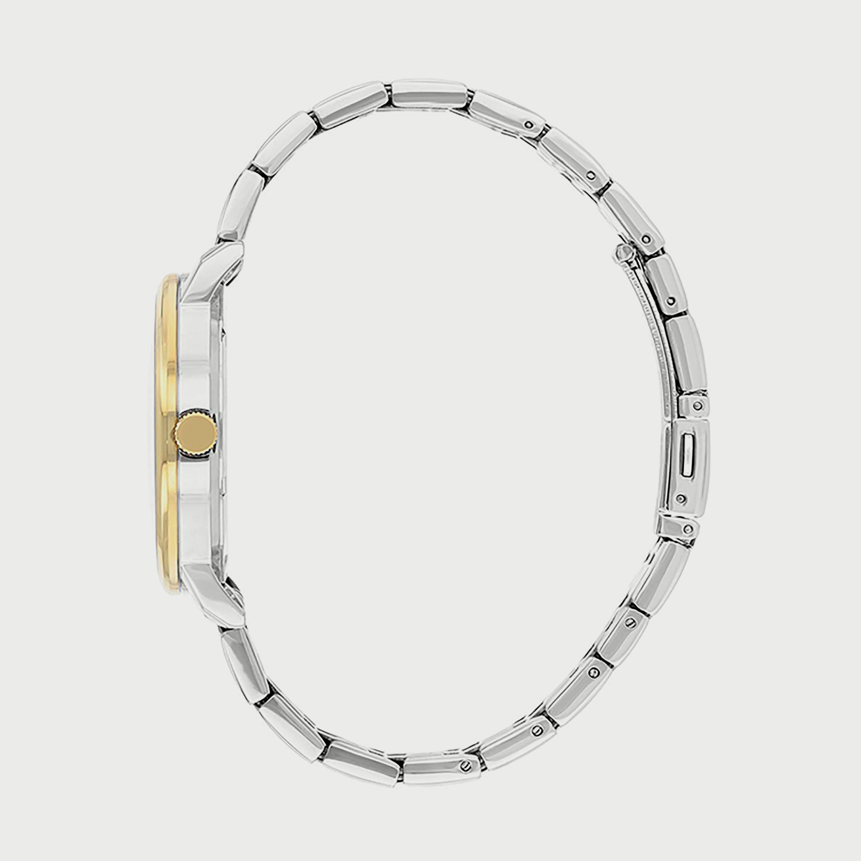 ساعة سيتيزن للرجال 39 ملم انالوج فضي وذهبي من الستانلس ستيل - BE9176-76E-men-watchesandjewellery-watches-image-2