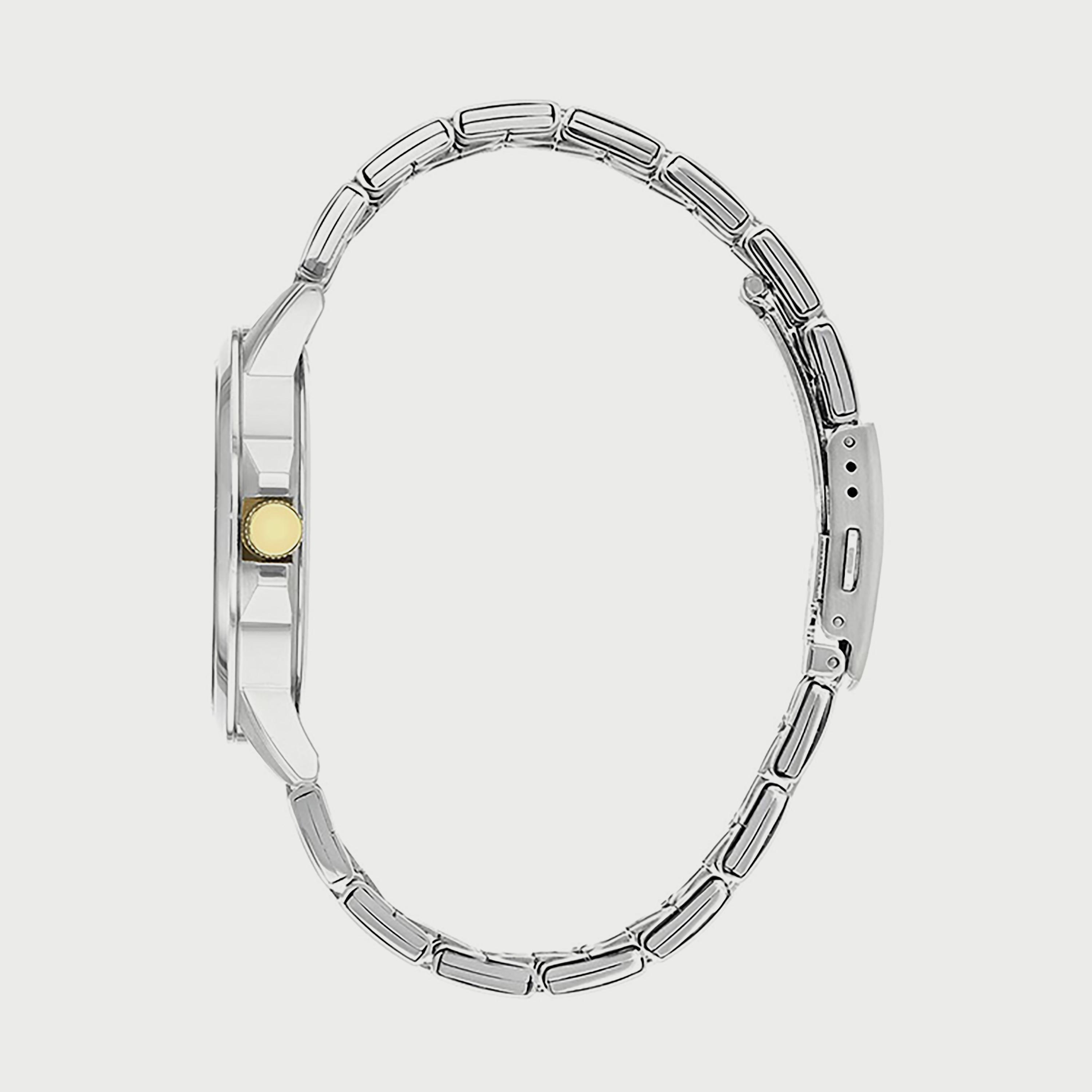 ساعة سيتيزن للرجال 41 ملم انالوج فضي وذهبي من الستانلس ستيل - BF2018-52E-men-watchesandjewellery-watches-image-2