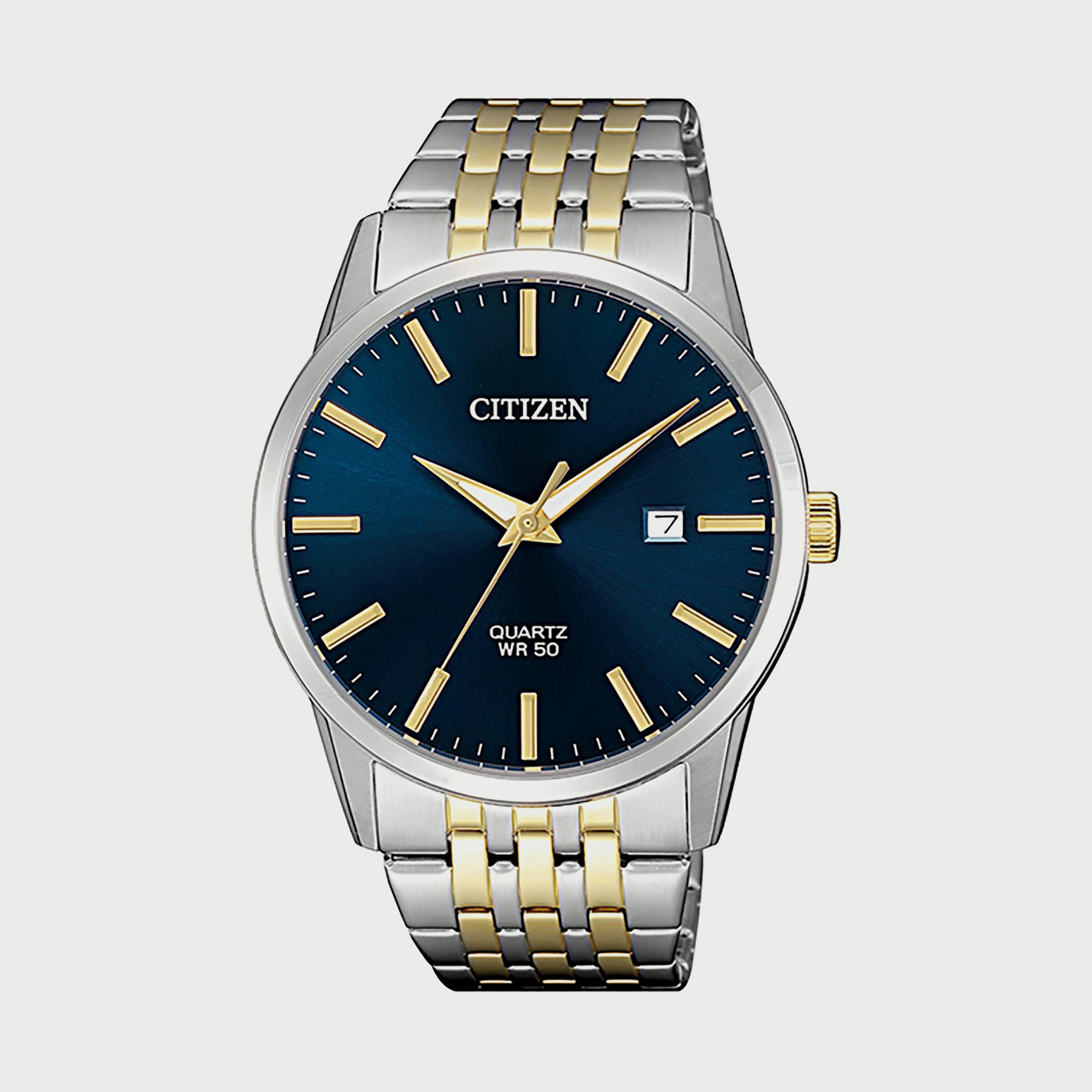 ساعة سيتيزن للرجال 39 ملم انالوج فضي وذهبي من الستانلس ستيل - BI5006-81L-men-watchesandjewellery-watches-image-1