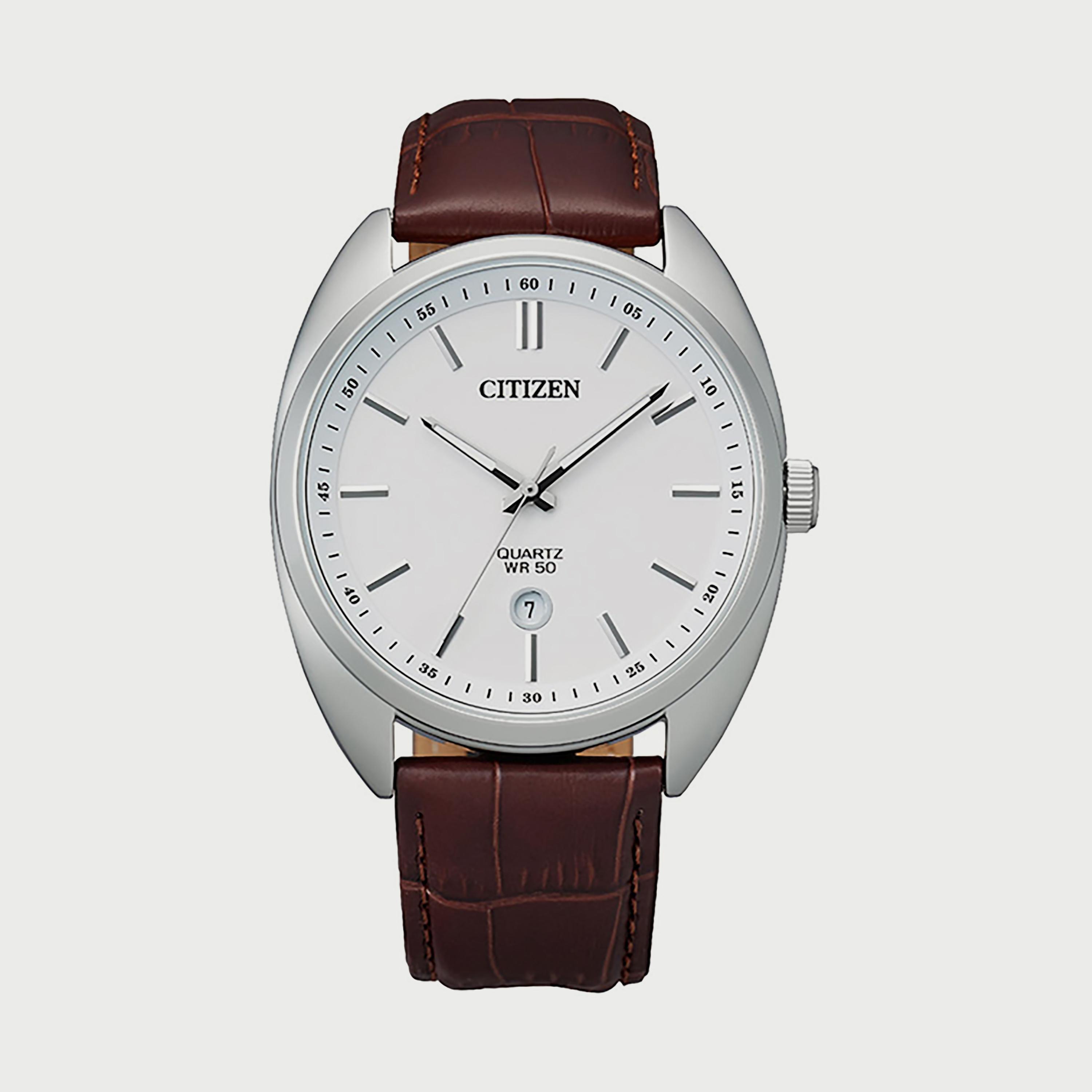 ساعة سيتيزن للرجال 42 ملم انالوج بسوار جلدي بني - BI5090-09A-men-watchesandjewellery-watches-image-1