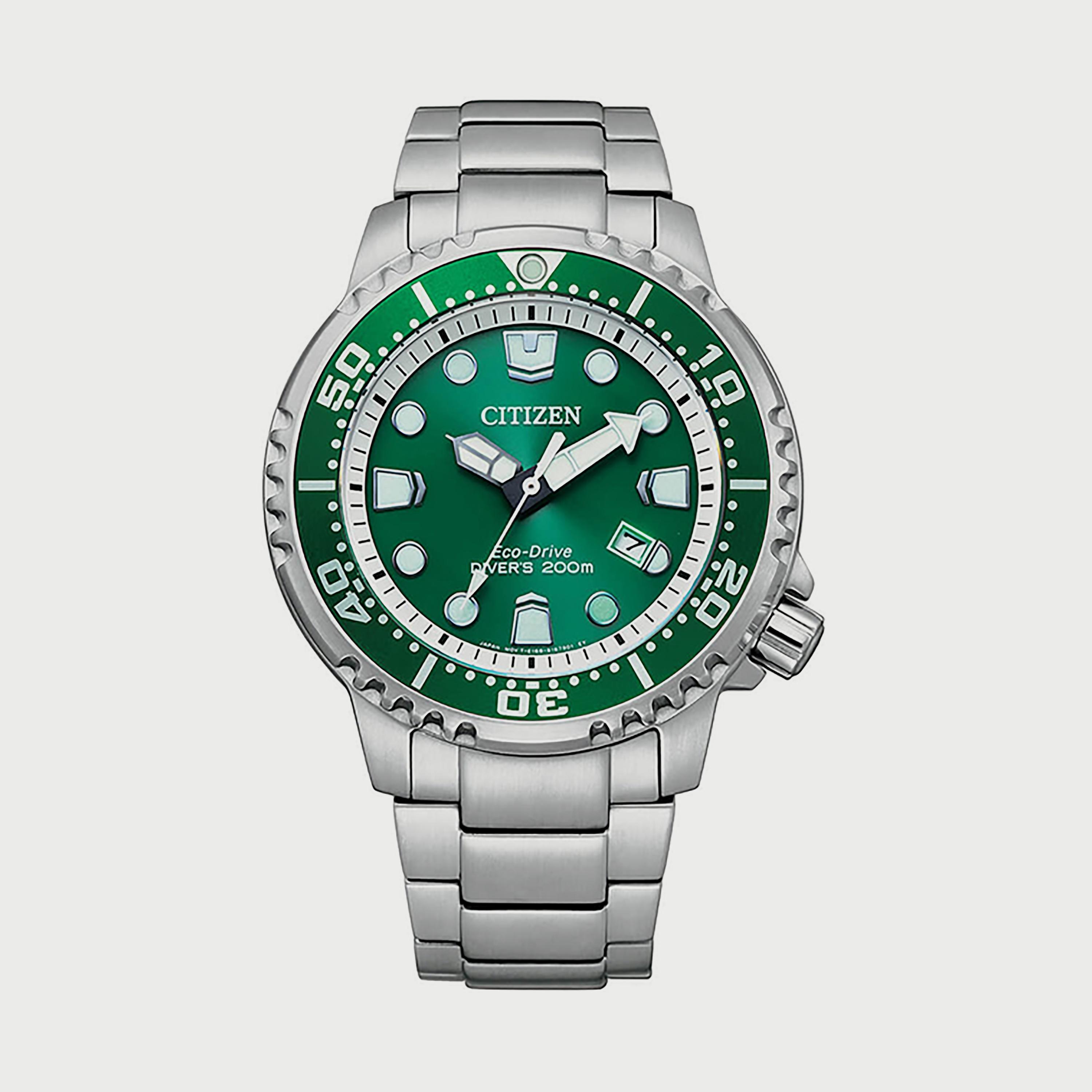 ساعة سيتيزن بروماستر مارين للرجال 44 ملم فضي انالوج بعقارب ستانلس ستيل - BN0158-85X-men-watchesandjewellery-watches-image-1