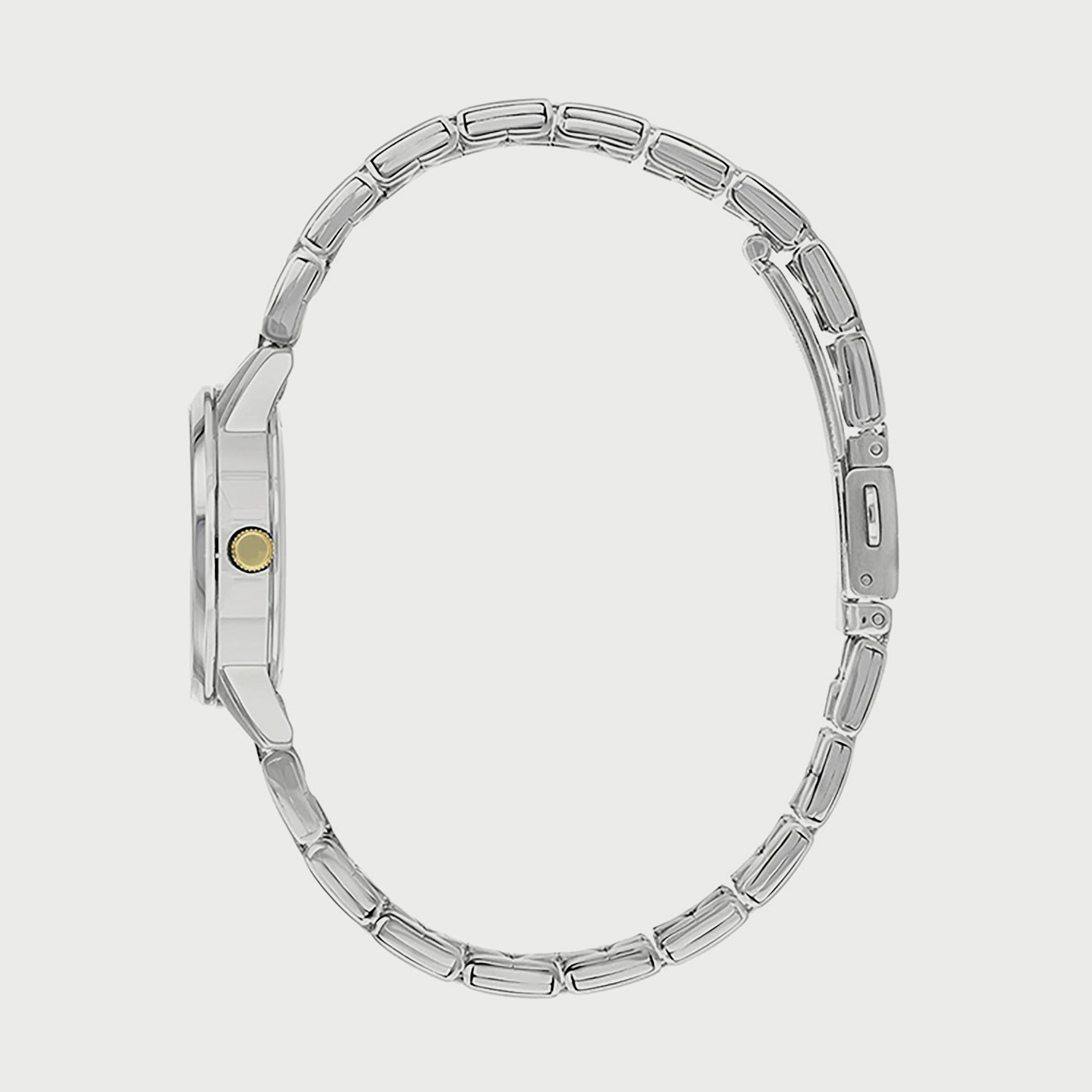 Citizen Women's 28 MM Silver & Gold Analog Stainless Steel Watch - EQ0608-55A-women-watchesandjewellery-watches-image-2