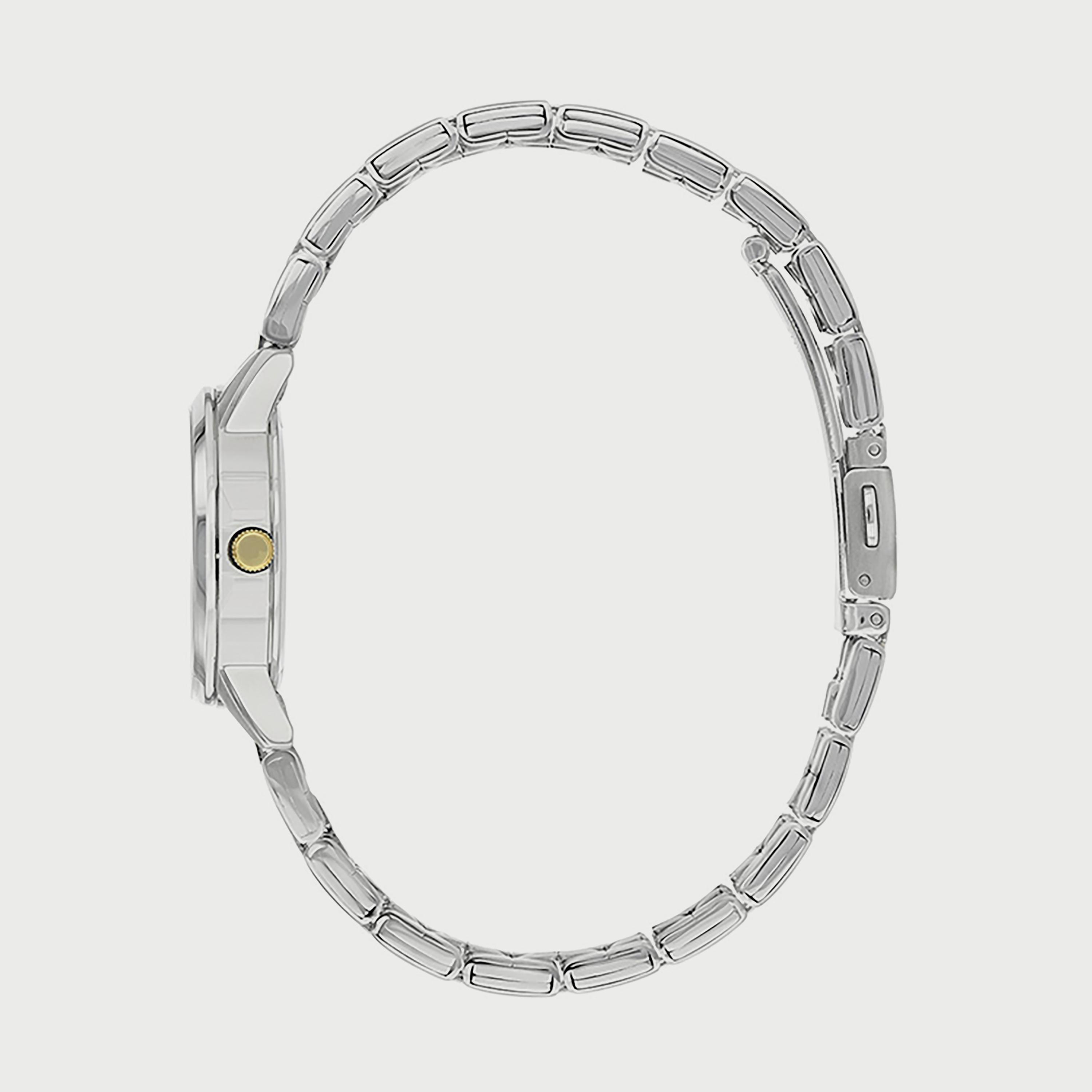 Citizen Women's 28 MM Silver & Gold Analog Stainless Steel Watch - EQ0608-55E-women-watchesandjewellery-watches-image-2