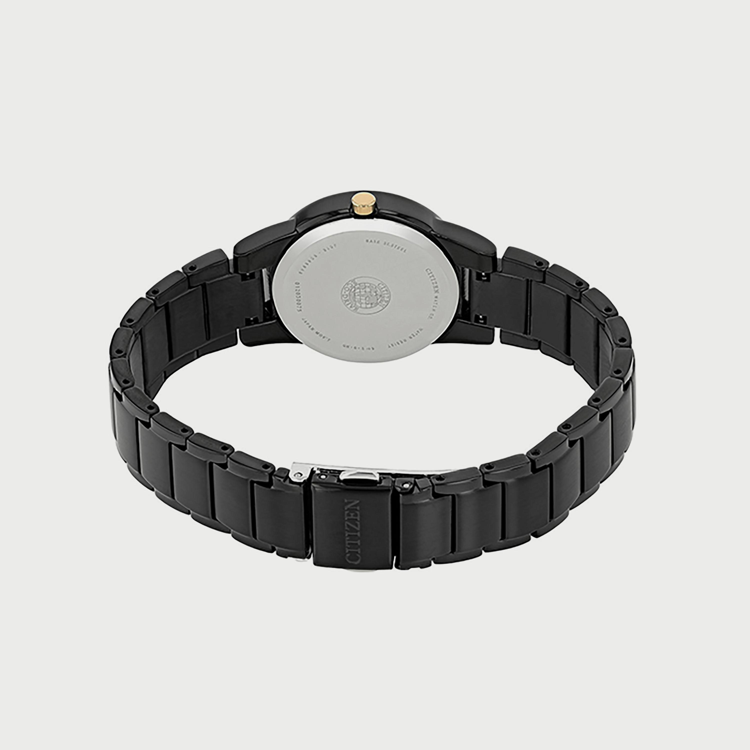 ساعة سيتيزن ايكو درايف للنساء 30 ملم انالوج بعقارب ستانلس ستيل - GA1055-57F-women-watchesandjewellery-watches-image-3