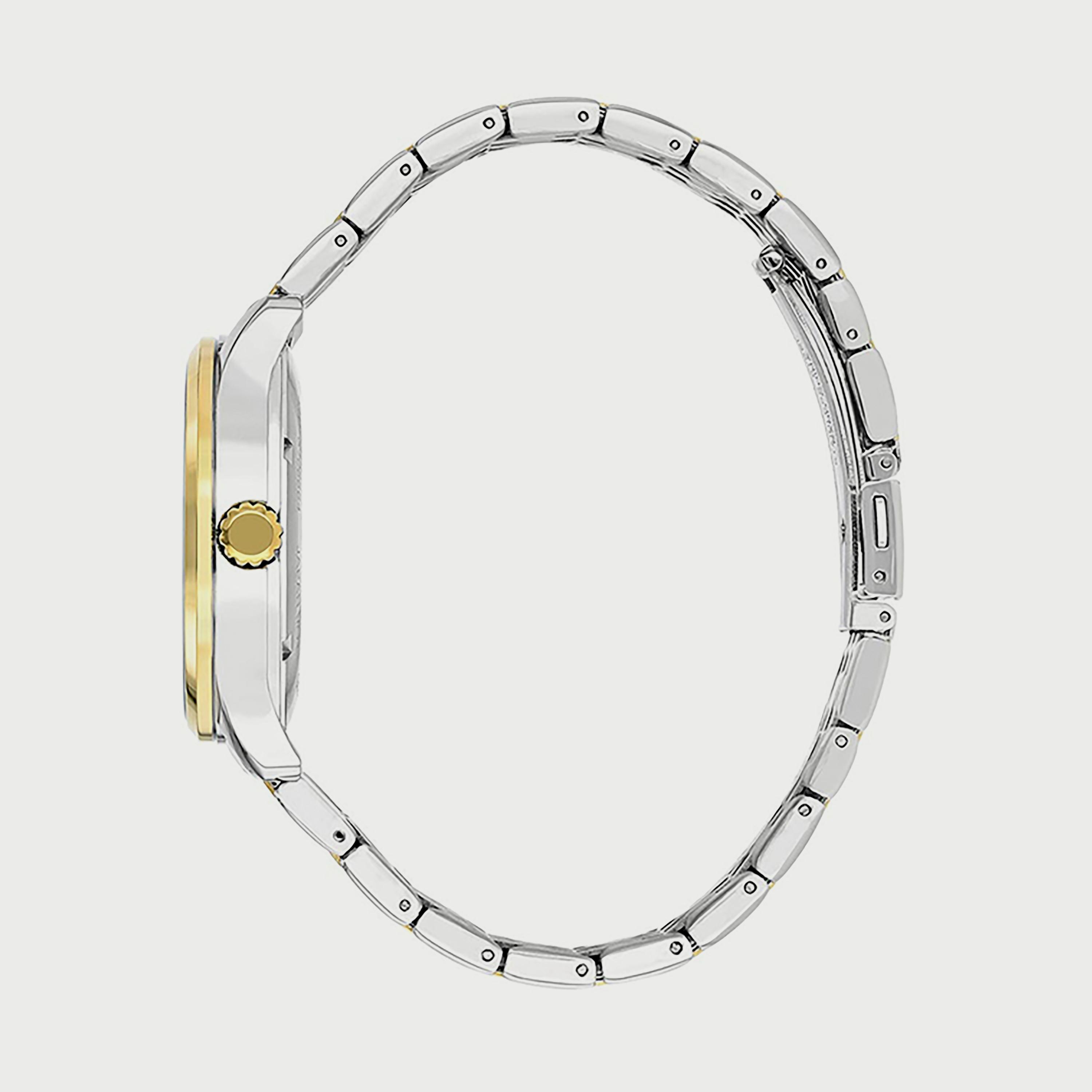 ساعة سيتيزن للرجال 40 ملم فضي وذهبي اوتوماتيك ستانلس ستيل - NH8354-58A-men-watchesandjewellery-watches-image-2