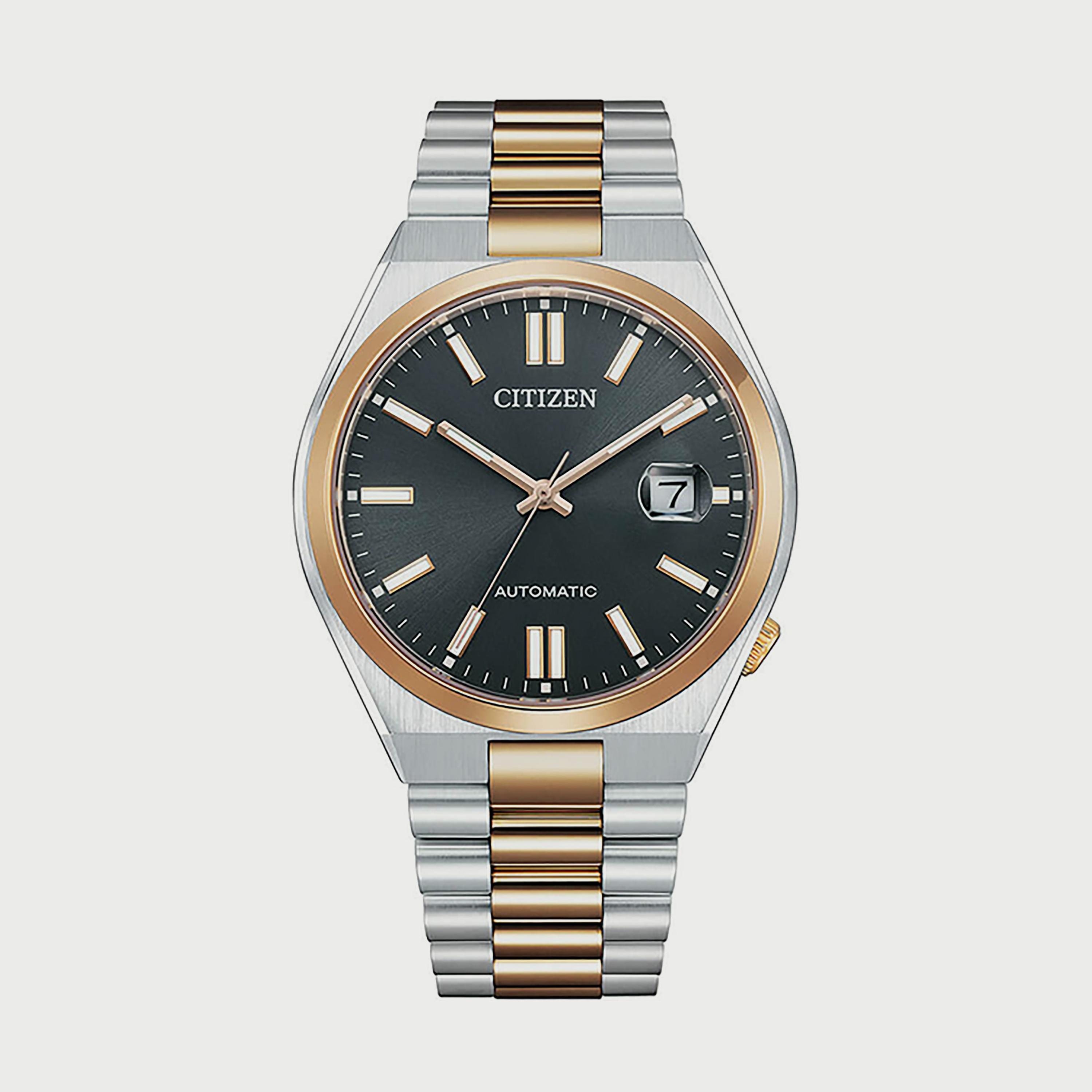 Citizen Men's 40 MM Silver & Gold Automatic Stainless Steel Watch - NJ0154-80H-men-watchesandjewellery-watches-image-1