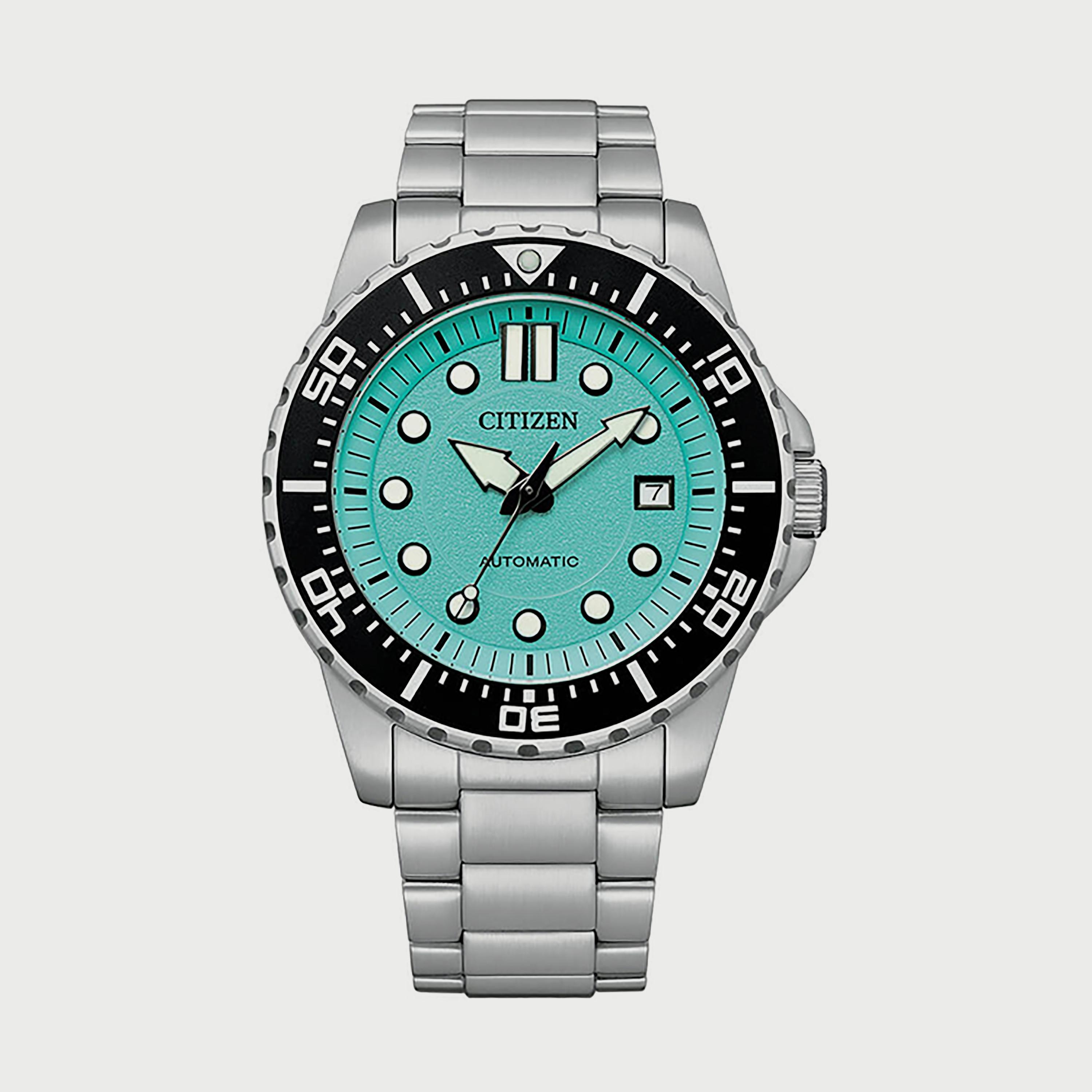 ساعة سيتيزن للرجال 43 ملم فضية اوتوماتيكية من الستانلس ستيل - NJ0170-83X-men-watchesandjewellery-watches-image-1