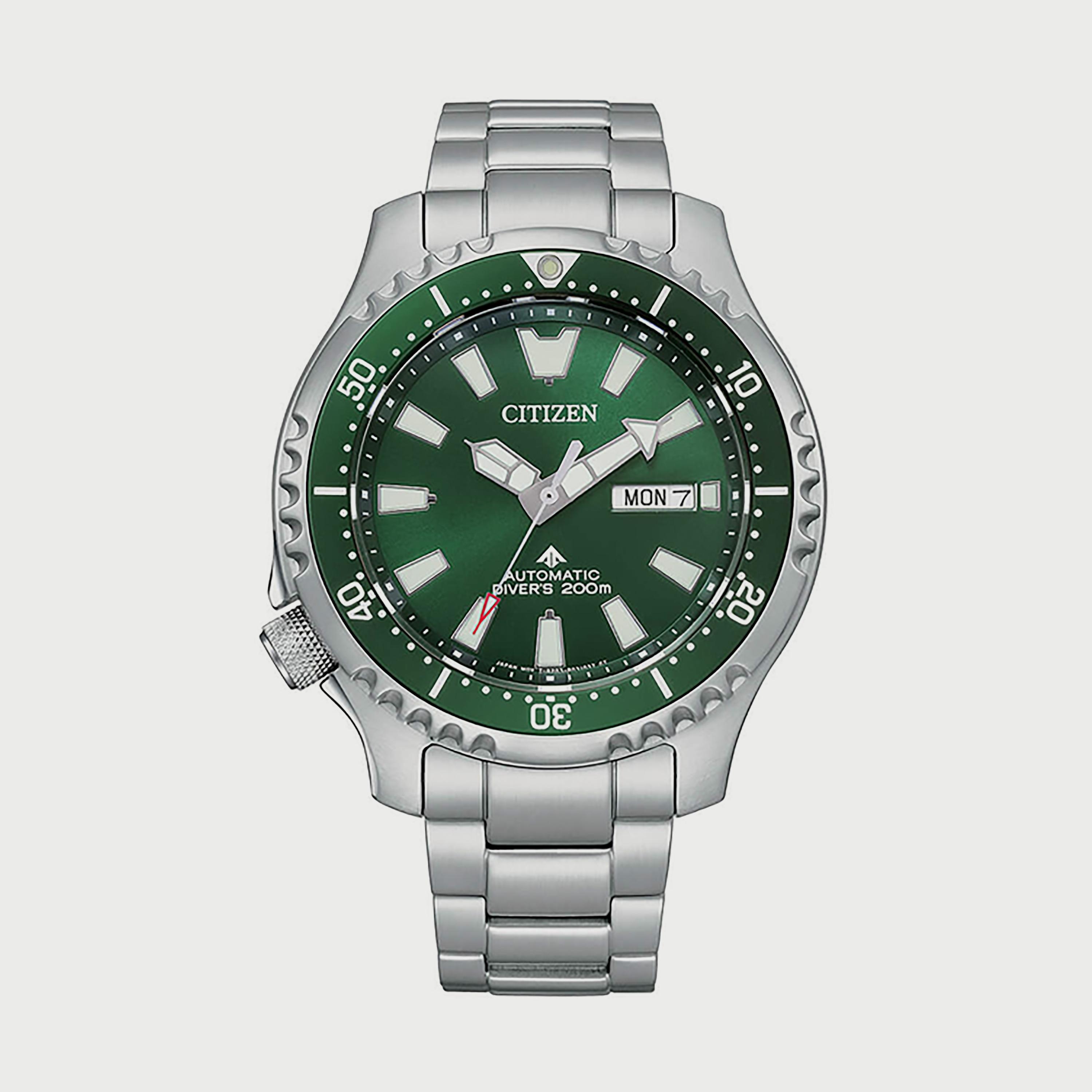 ساعة سيتيزن بروماستر مارين للرجال 44 ملم فضي انالوج بعقارب ستانلس ستيل - NY0131-81X-men-watchesandjewellery-watches-image-1
