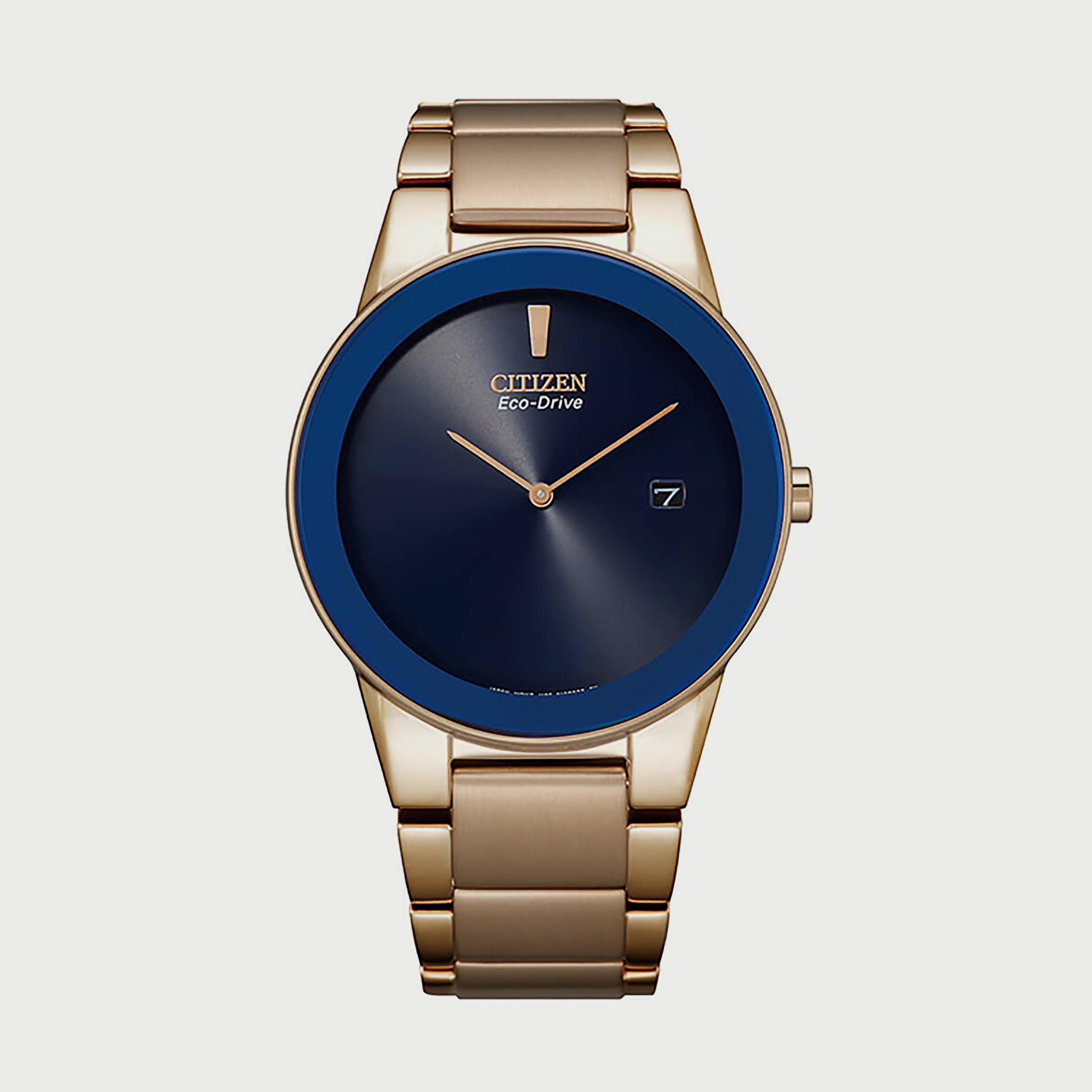 ساعة سيتيزن ايكو درايف للرجال 40 ملم ذهبية انالوج بعقارب ستانلس ستيل - AU1066-80L-men-watchesandjewellery-watches-image-1