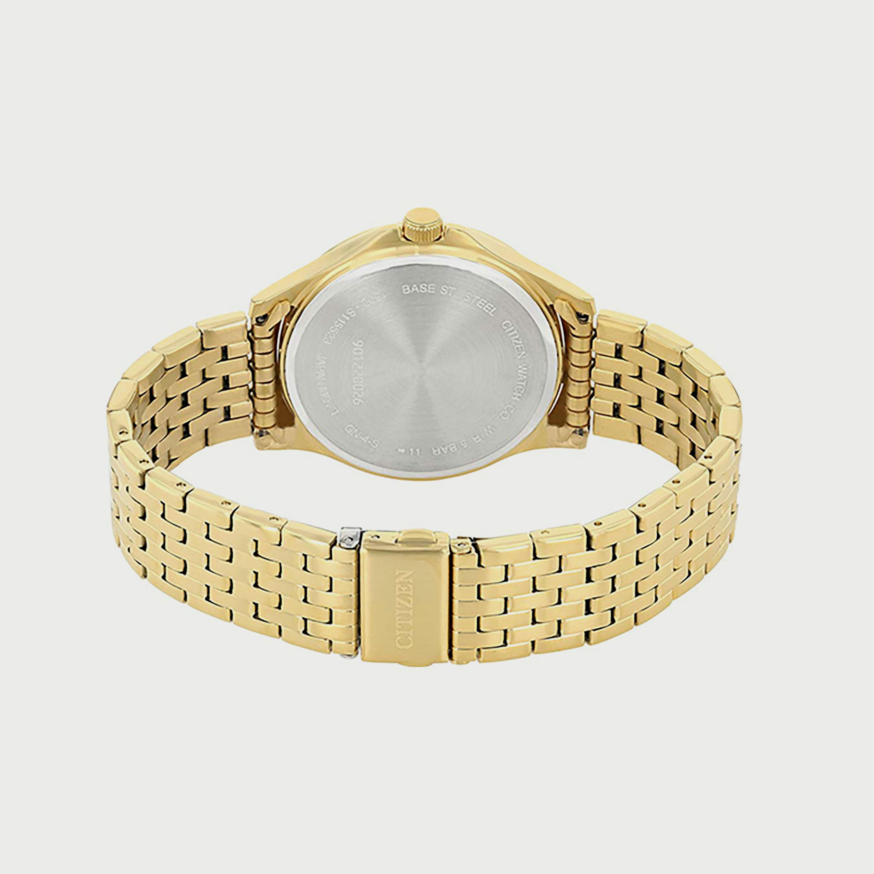 Citizen Men's 41 MM Gold Analog Stainless Steel Watch - BF2022-55H-men-watchesandjewellery-watches-image-3