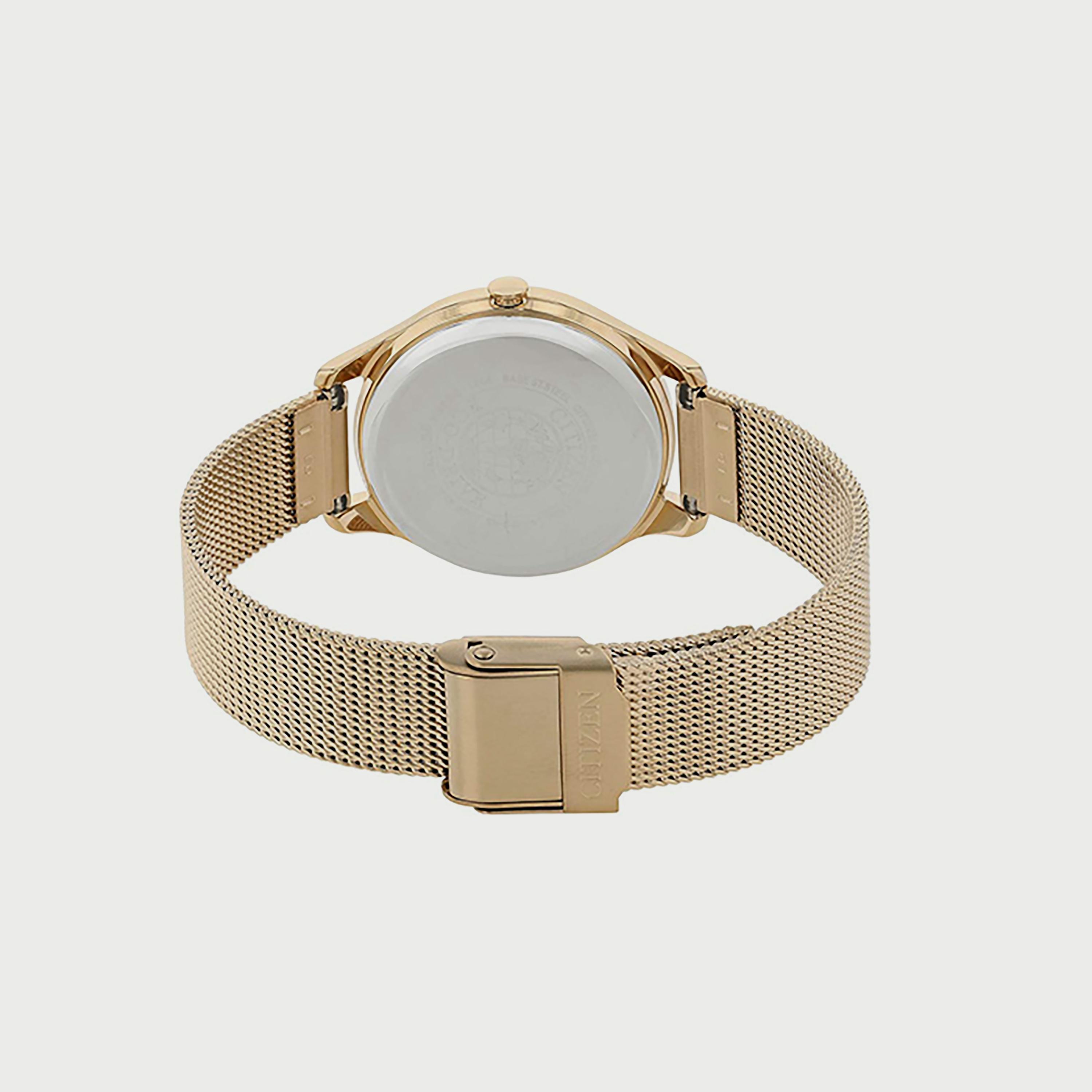 Citizen Eco-Drive Women's 32 MM Rose Gold Analog Stainless Steel Watch - EM0503-83X-women-watchesandjewellery-watches-image-3