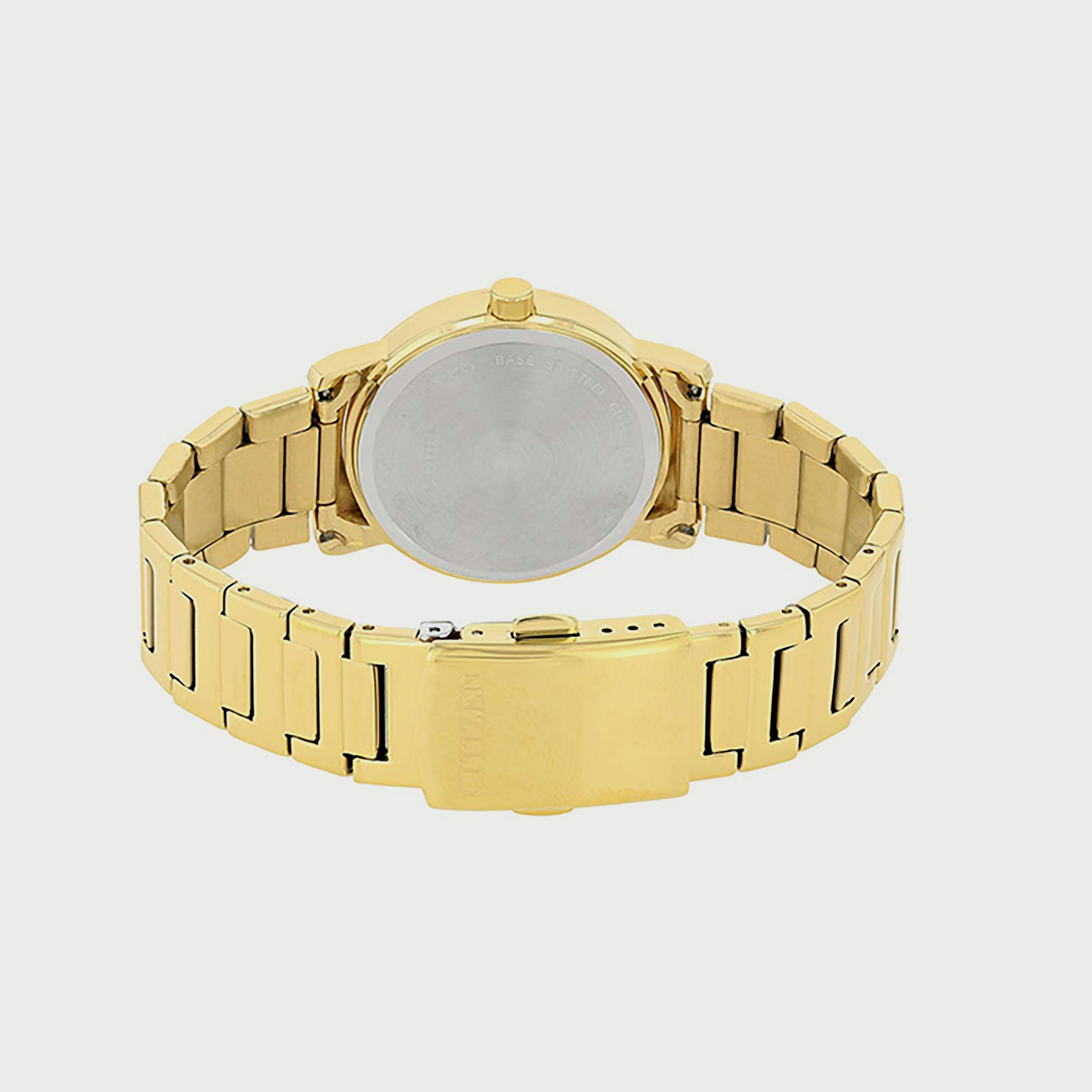 ساعة سيتيزن للنساء 34 ملم ذهبية انالوج بعقارب ستانلس ستيل - EQ9062-58A-women-watchesandjewellery-watches-image-3