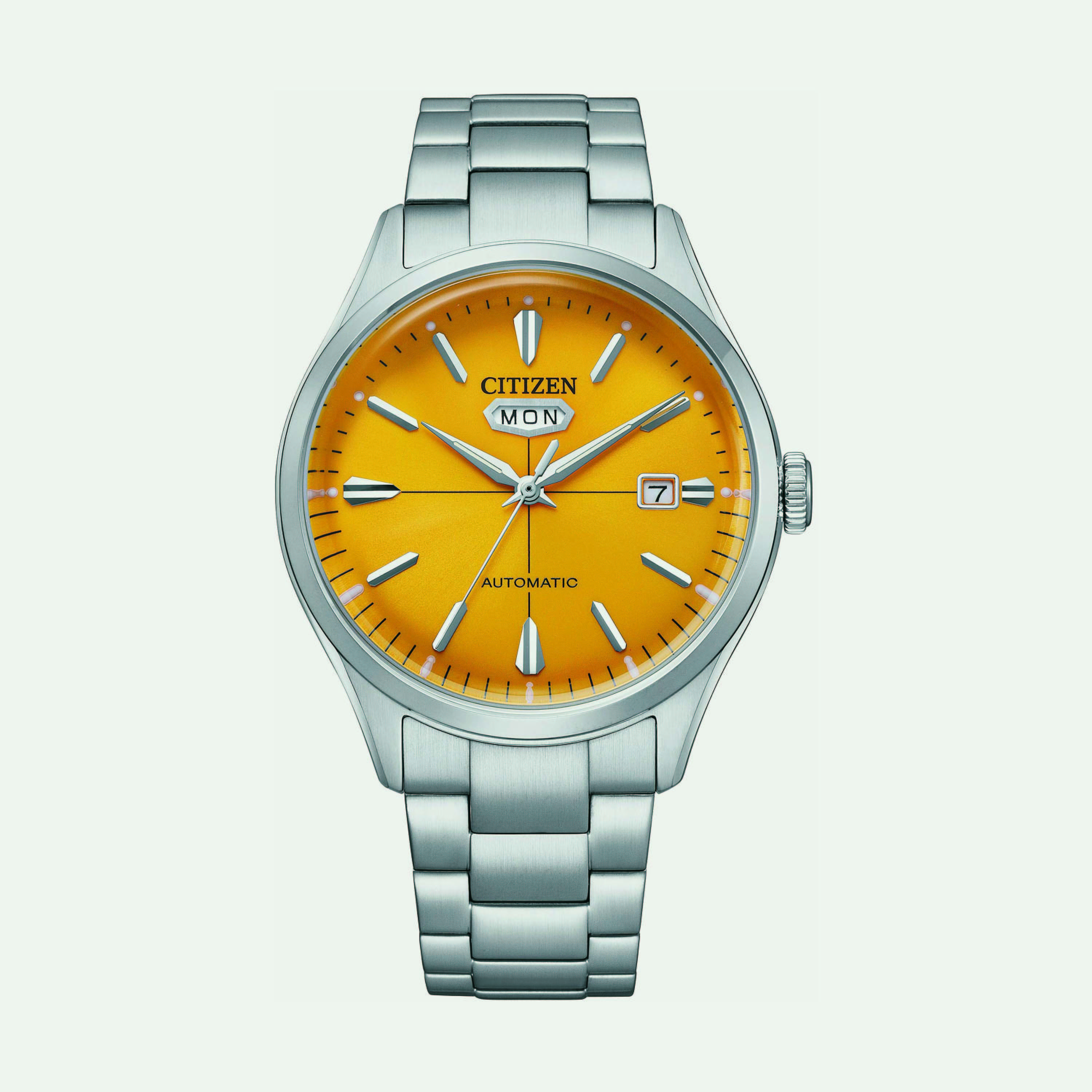 ساعة سيتيزن للرجال 40 ملم فضية اوتوماتيك ستانلس ستيل - NH8391-51Z-men-watchesandjewellery-watches-image-1