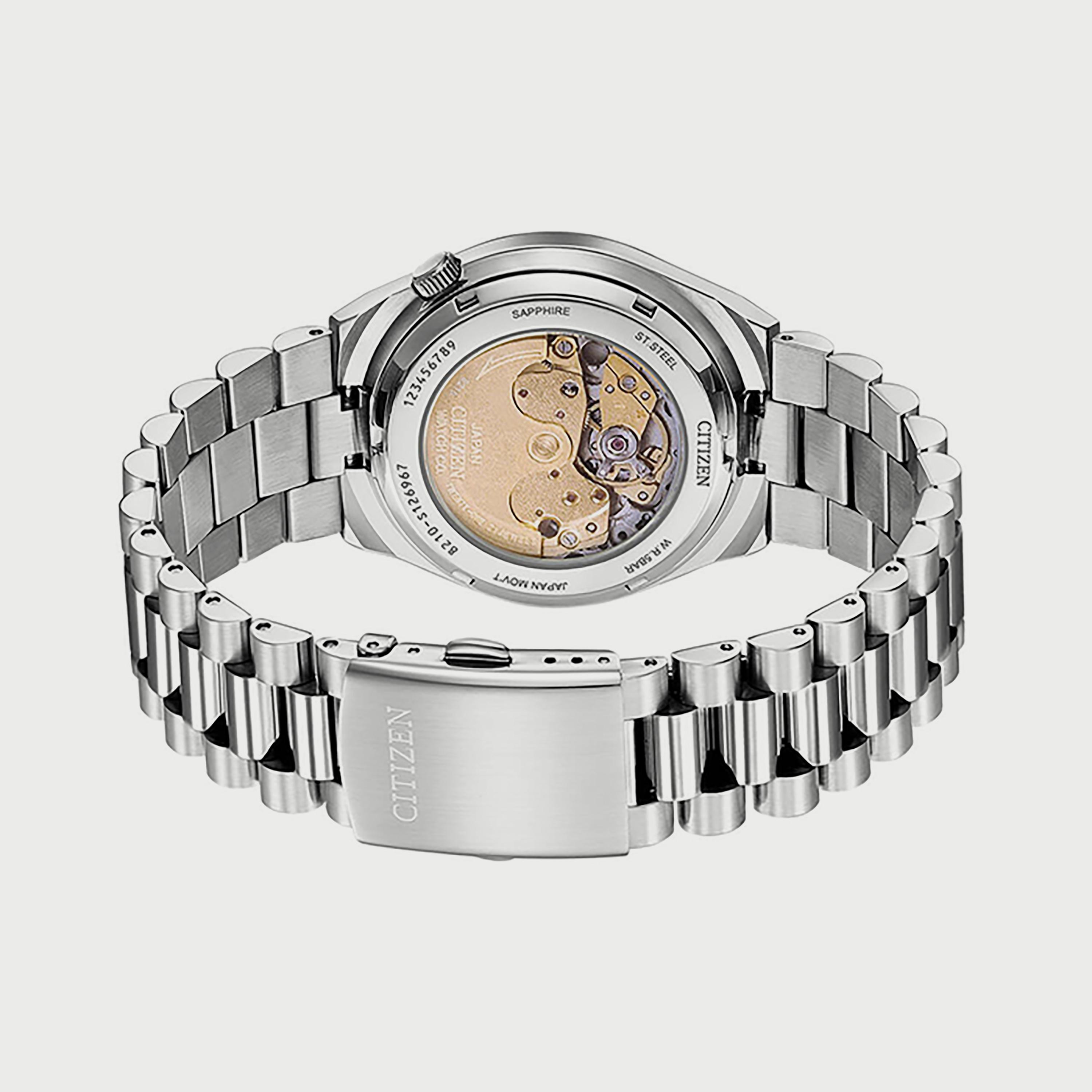 Citizen Men's 40 MM Silver Automatic Stainless Steel Watch - NJ0151-88M-men-watchesandjewellery-watches-image-3
