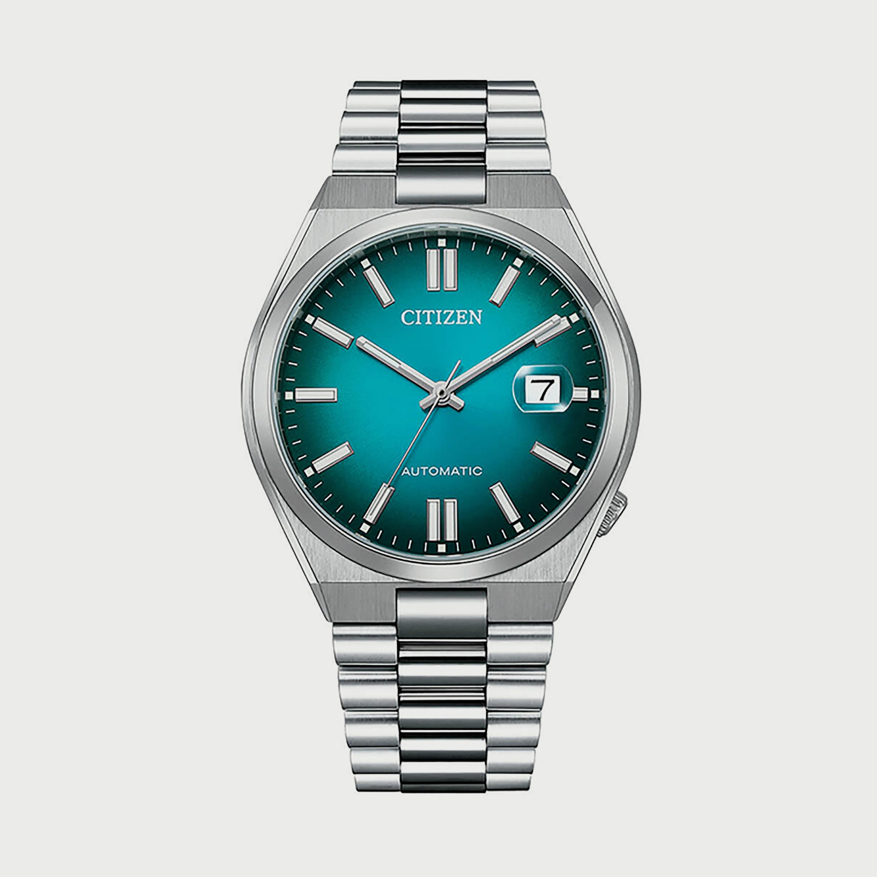 ساعة سيتيزن للرجال 40 ملم فضية اوتوماتيك ستانلس ستيل - NJ0151-88X-men-watchesandjewellery-watches-image-1