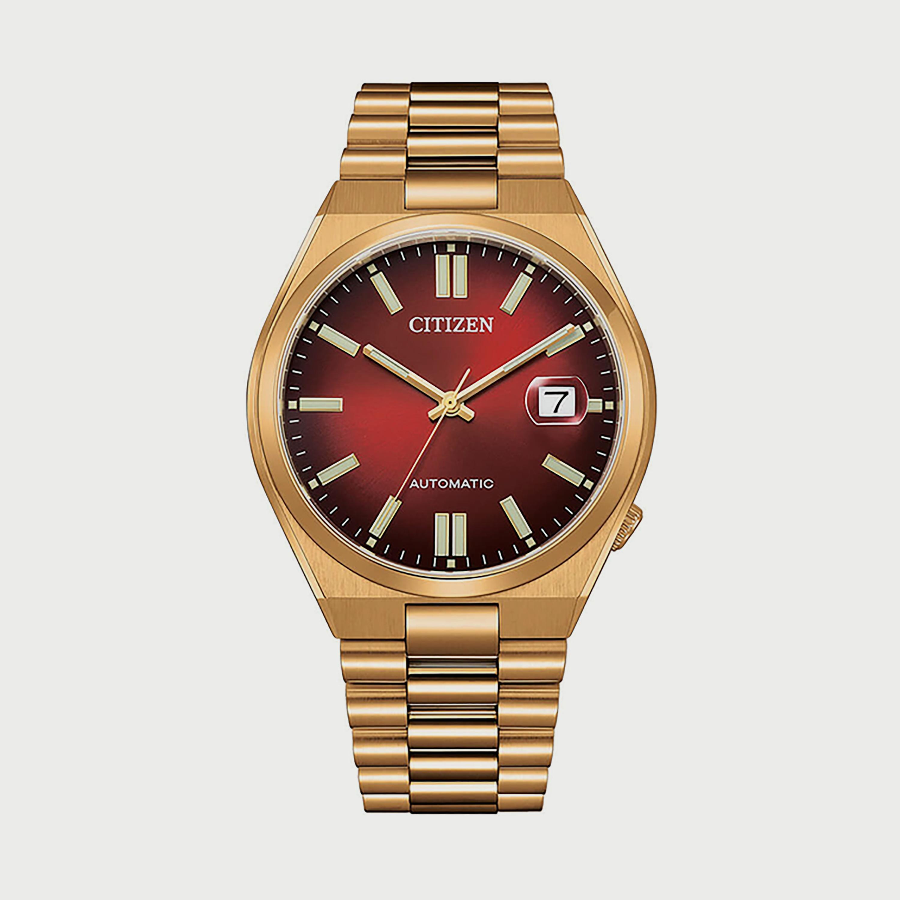 ساعة سيتيزن للرجال 40 ملم ذهبية اوتوماتيك ستانلس ستيل - NJ0153-82X-men-watchesandjewellery-watches-image-1