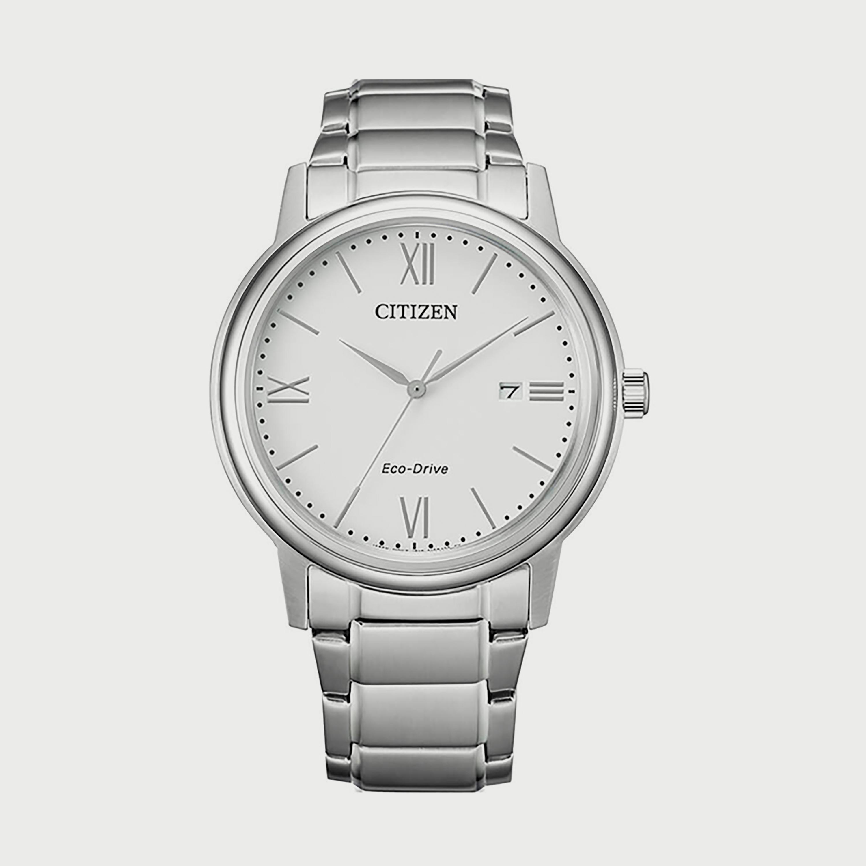 ساعة سيتيزن ايكو درايف للرجال 41 ملم فضي انالوج بعقارب ستانلس ستيل - AW1670-82A-men-watchesandjewellery-watches-image-1