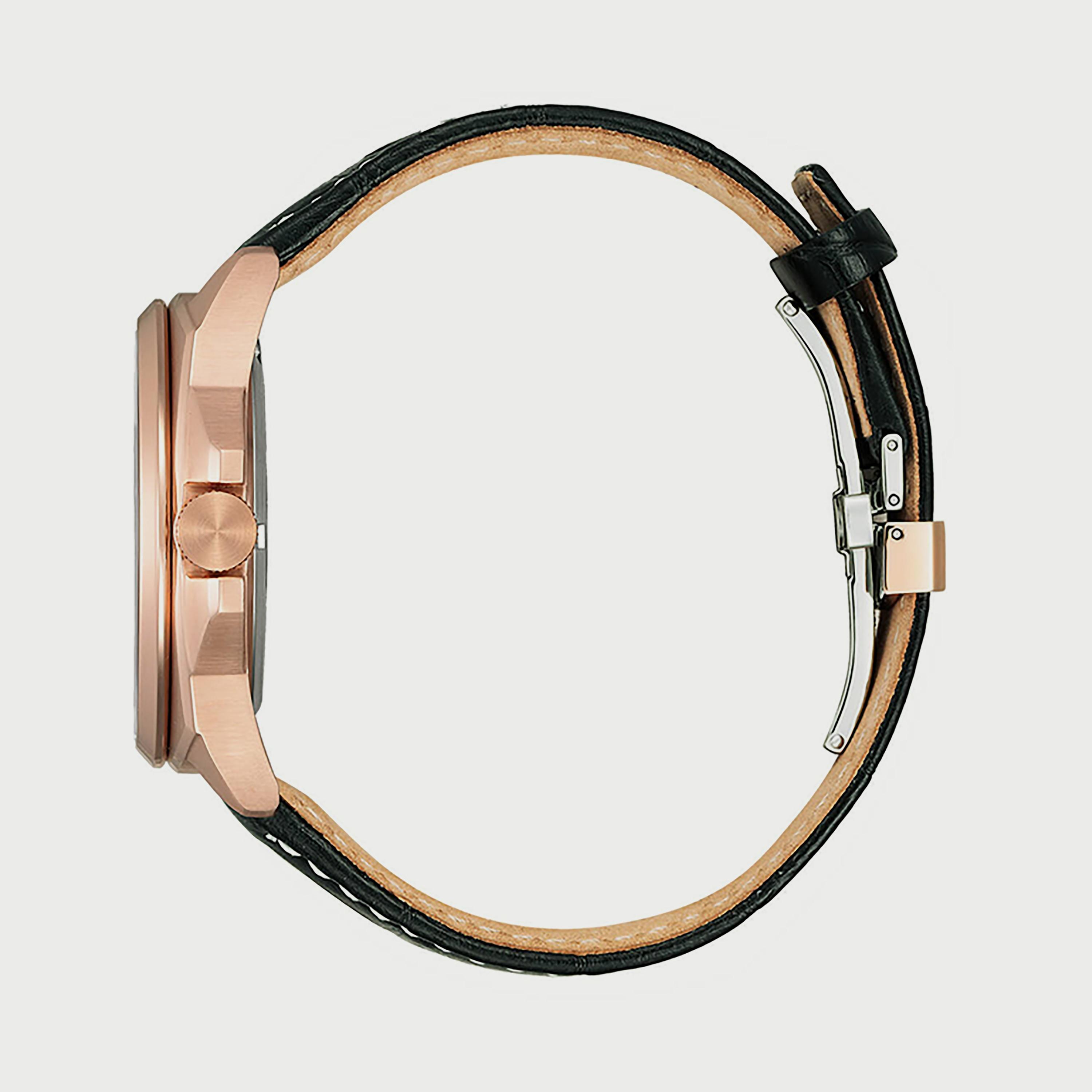 ساعة سيتيزن ايكو درايف للرجال 46 ملم انالوج بسوار جلدي أسود - AW1723-02E-men-watchesandjewellery-watches-image-2