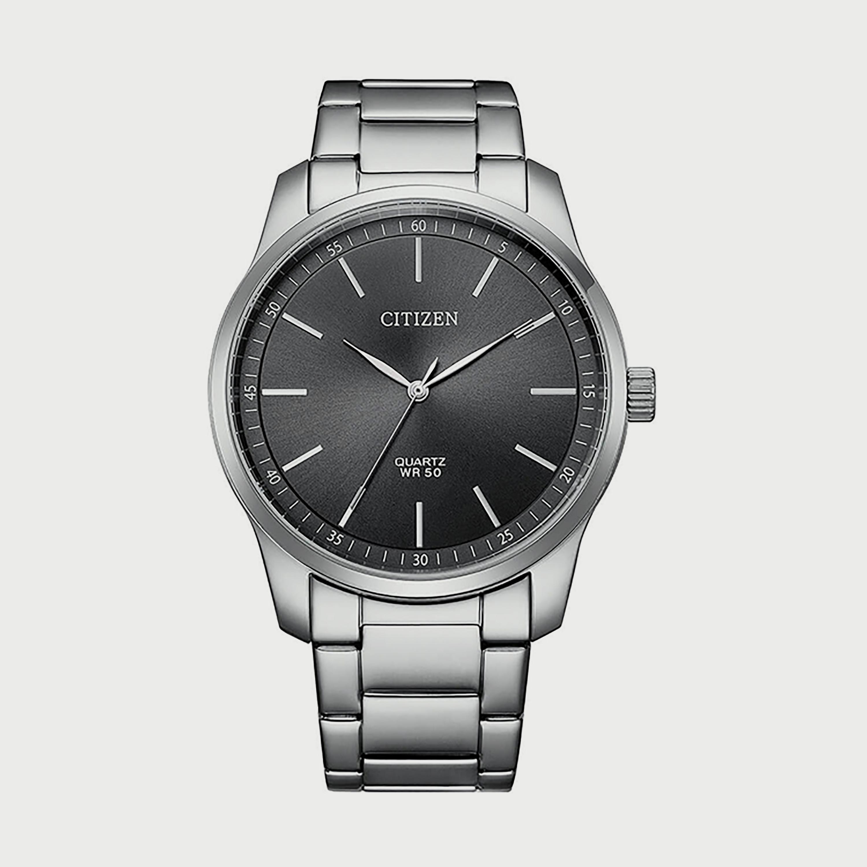Citizen Men's 42 MM Silver Analog Stainless Steel Watch - BH5001-56H-men-watchesandjewellery-watches-image-1