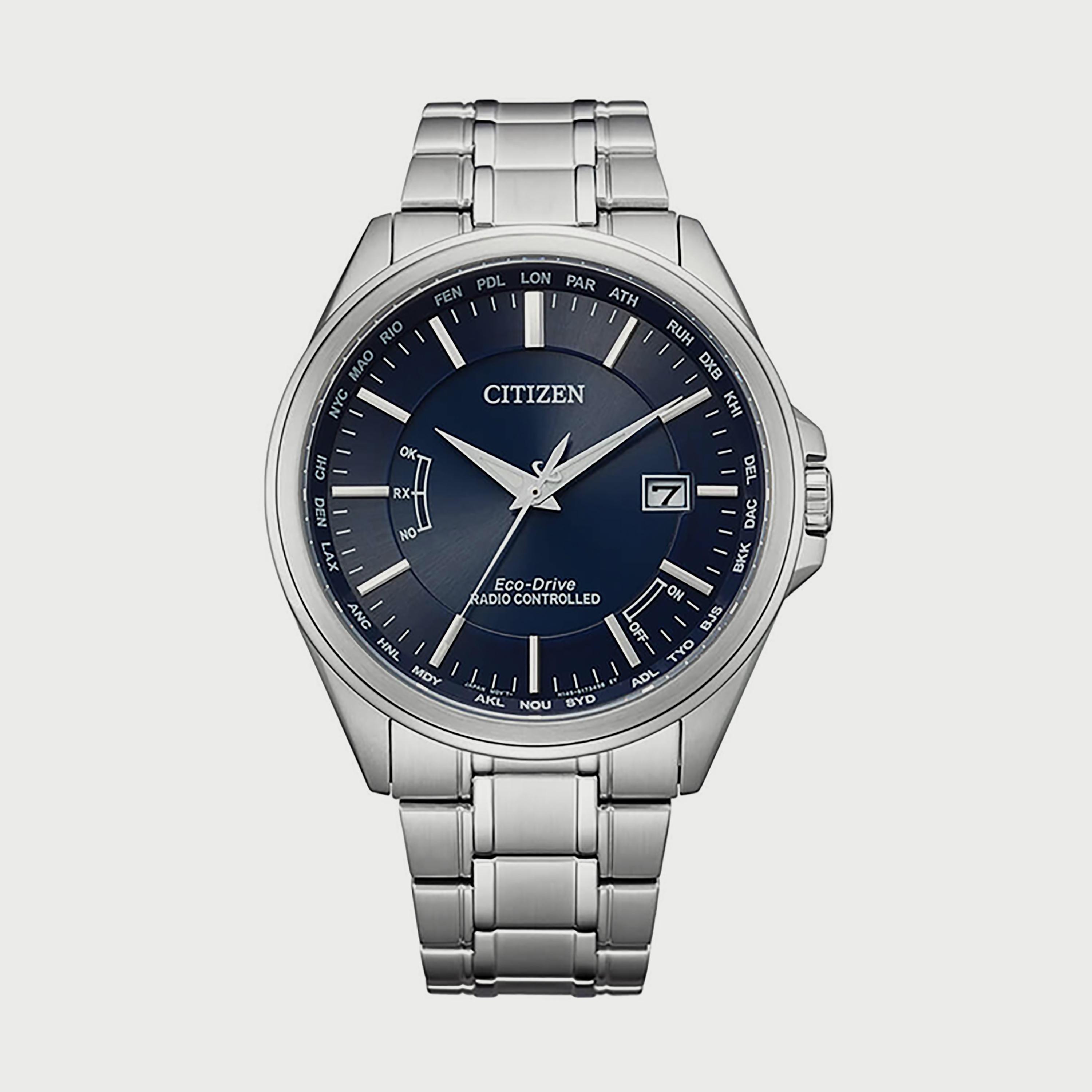 ساعة سيتيزن ايكو درايف للرجال 45 ملم فضي انالوج بعقارب ستانلس ستيل - CB0250-84L-men-watchesandjewellery-watches-image-1