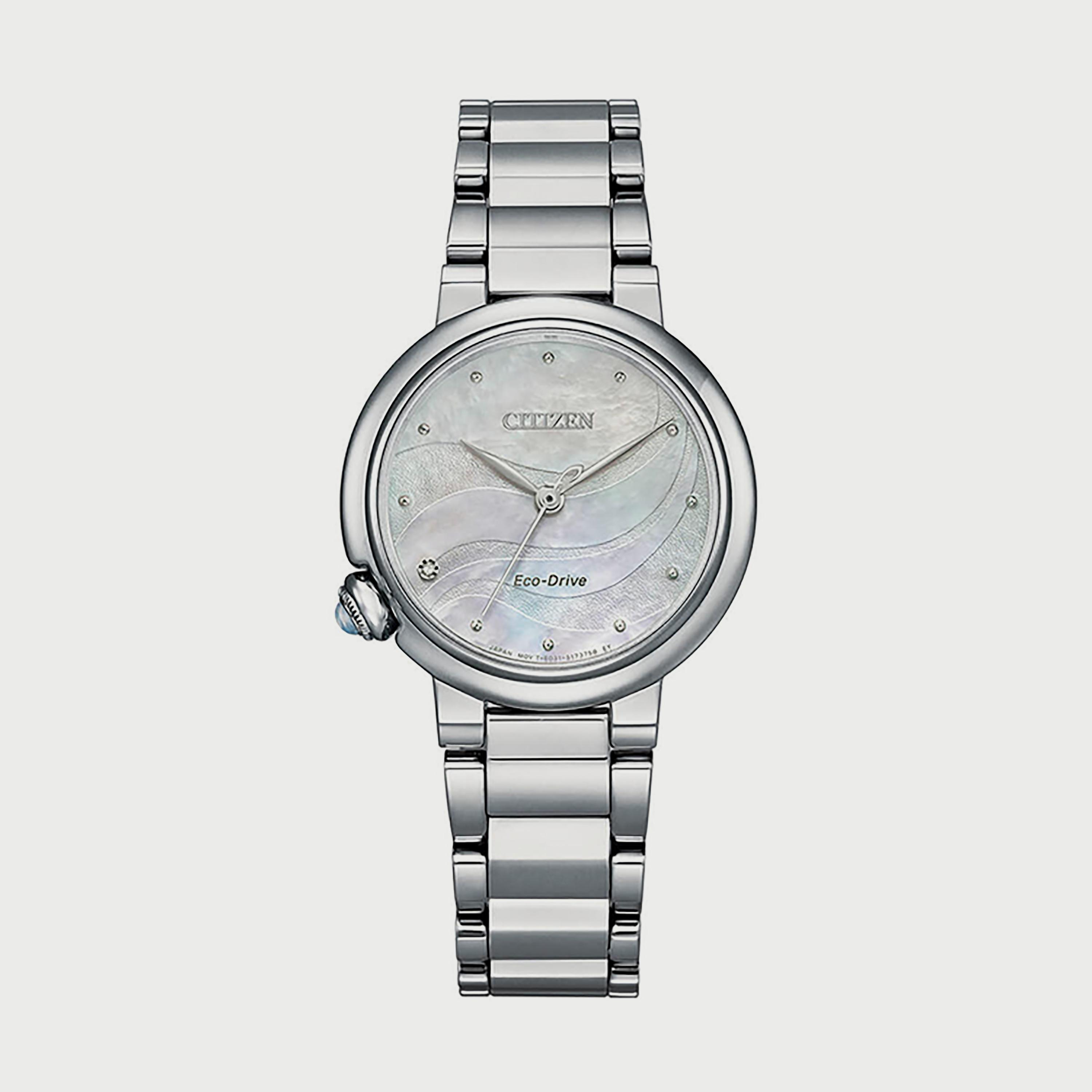 Citizen Women's 30 MM Silver Analog Stainless Steel Watch - EM0910-80D-women-watchesandjewellery-watches-image-1