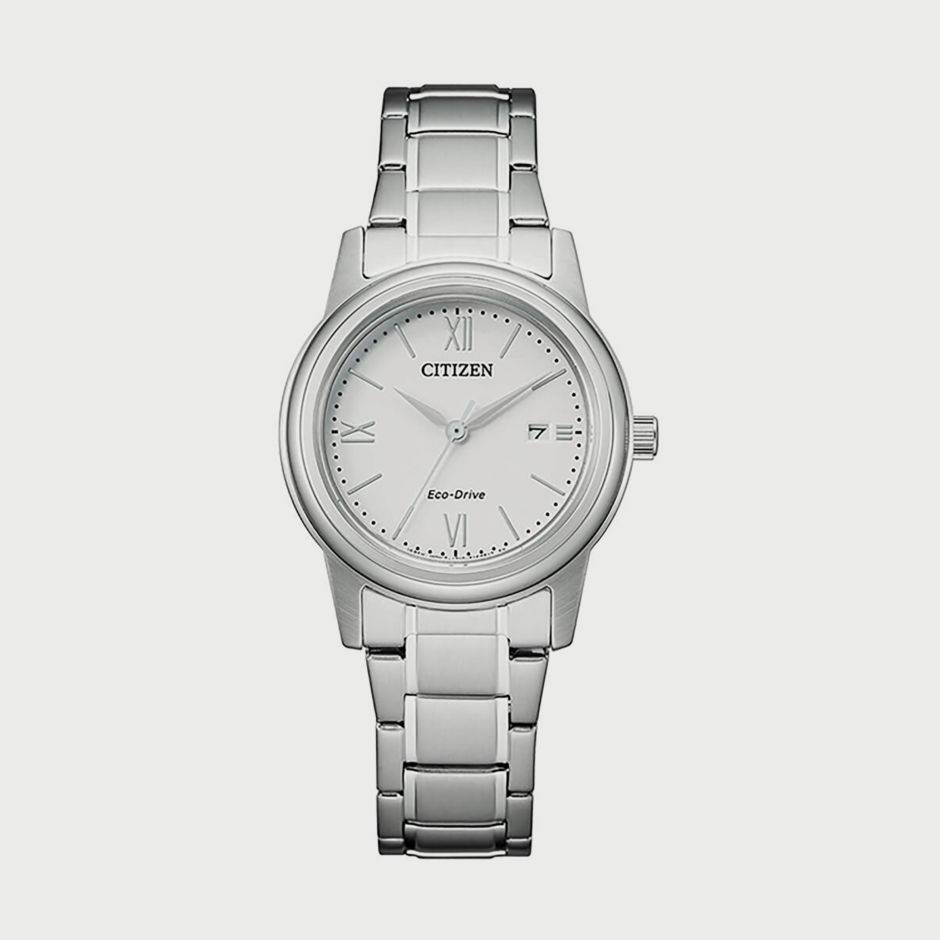 Citizen Eco-Drive Women's 30 MM Silver Analog Stainless Steel Watch - FE1220-89A-women-watchesandjewellery-watches-image-1