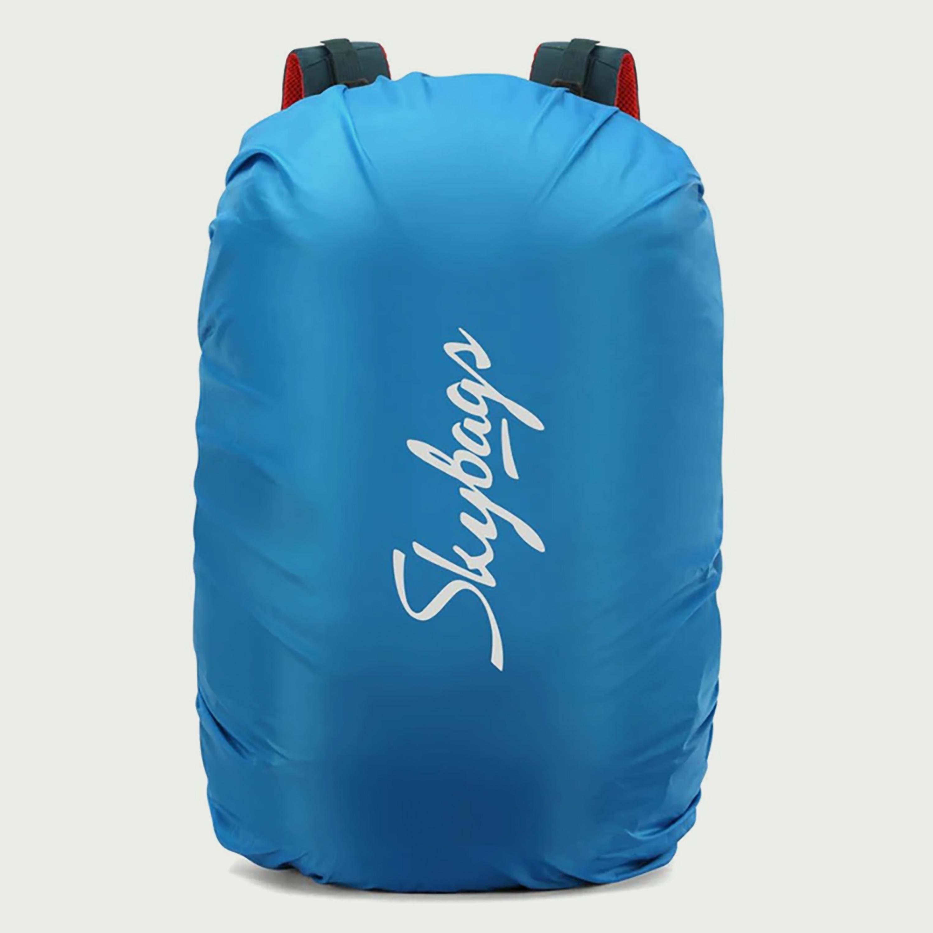حقيبة ظهر Skybags مخططة مع أحزمة كتف مبطنة ولوحة خلفية بسحاب للإغلاق باللون الأزرق المخضر-travel-luggagesandbags-backpacks-image-6