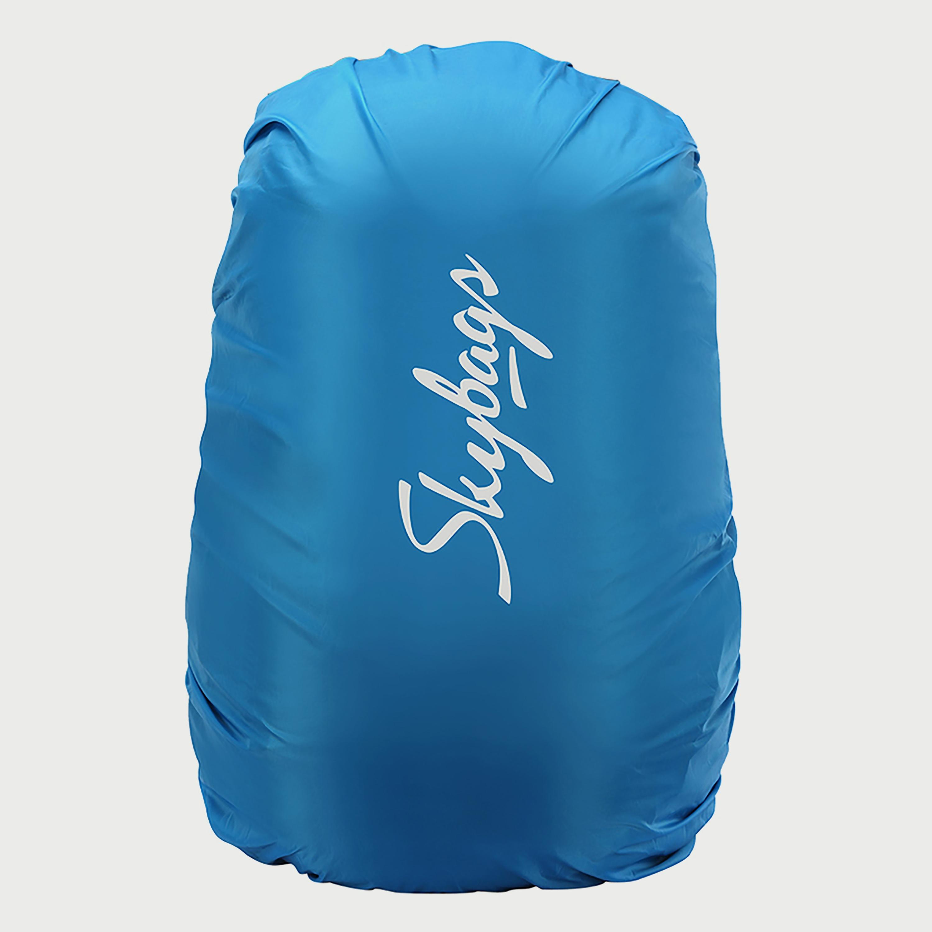 حقيبة ظهر تحمل شعار Skybags مع أحزمة كتف مبطنة وإغلاق بسحاب على اللوحة الخلفية باللون الأزرق الداكن-school-bagsandbackpacks-backpacks-image-6