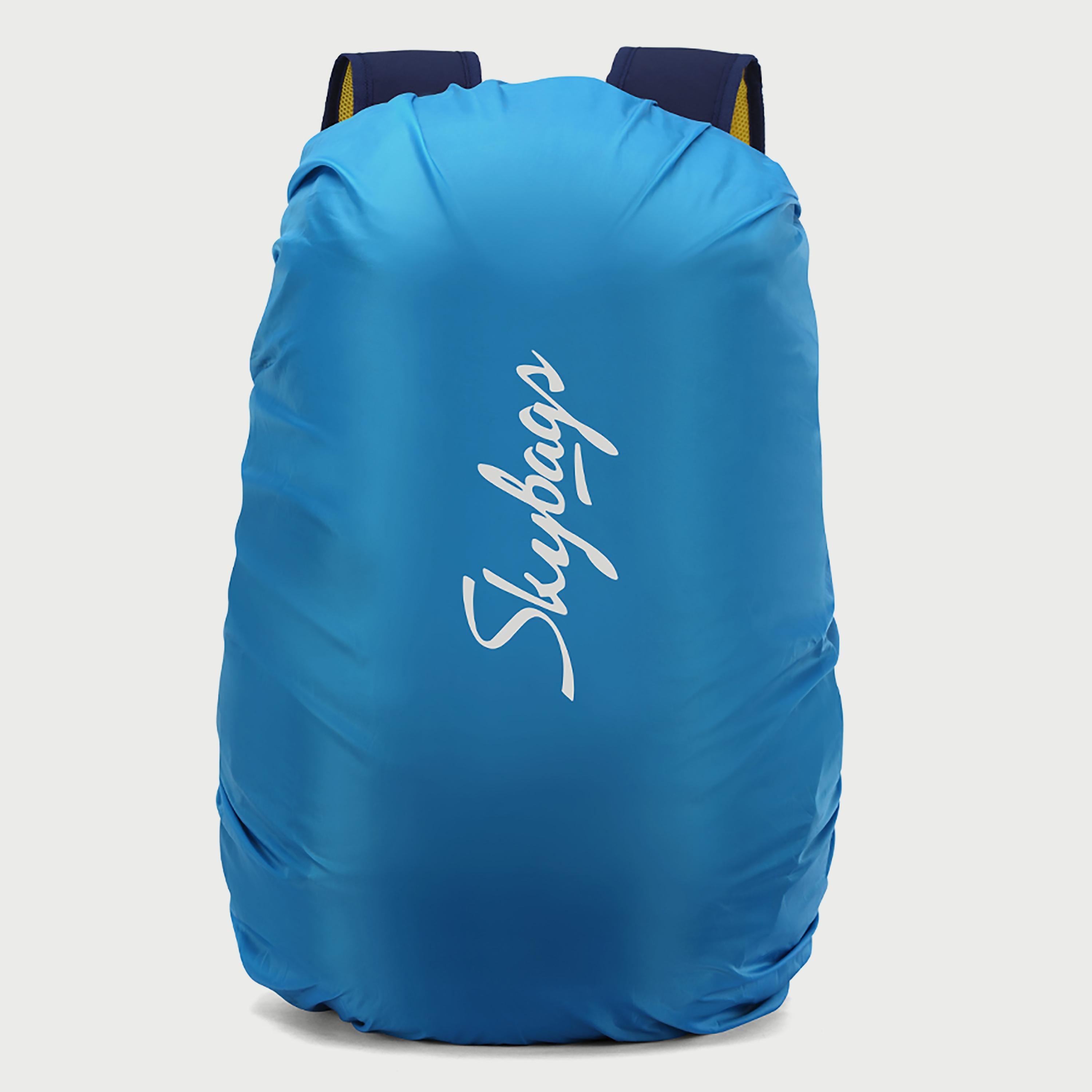 Skybags Printed Backpack with Padded Shoulder Straps and Back Panel Zip Closure in Blue-travel-luggagesandbags-backpacks-image-6