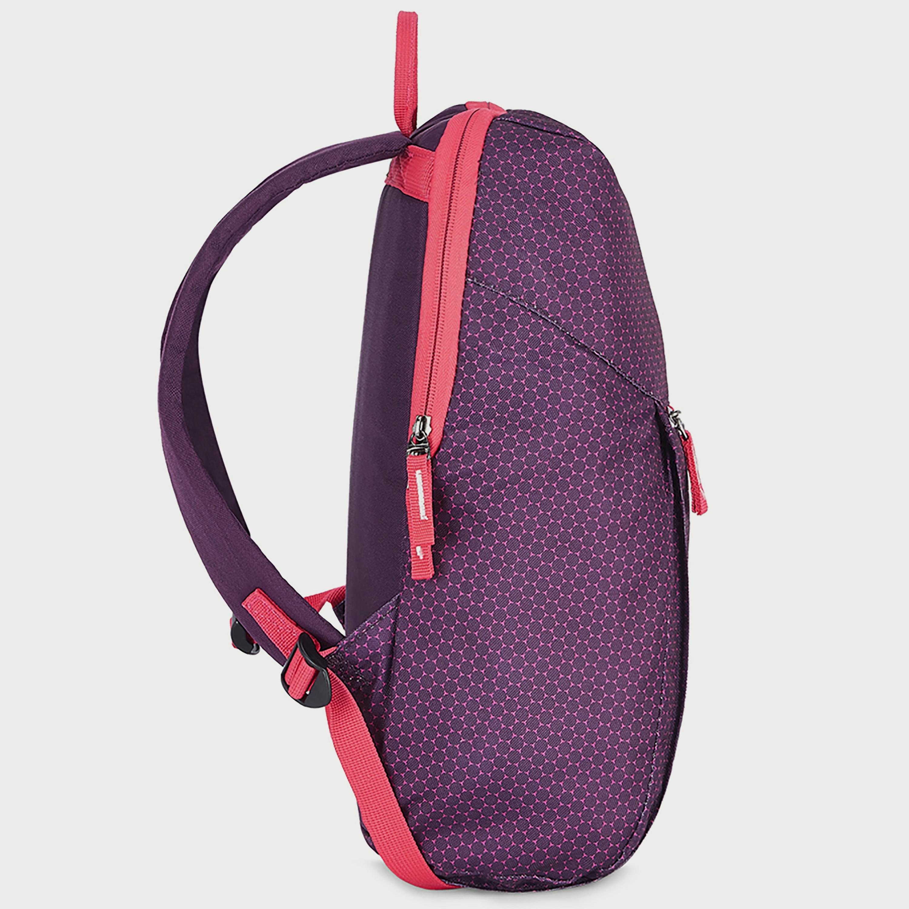 Skybags Printed Backpack with Padded Build-To-Last Straps and Back Panel Zip Closure in Purple-travel-luggagesandbags-backpacks-image-4