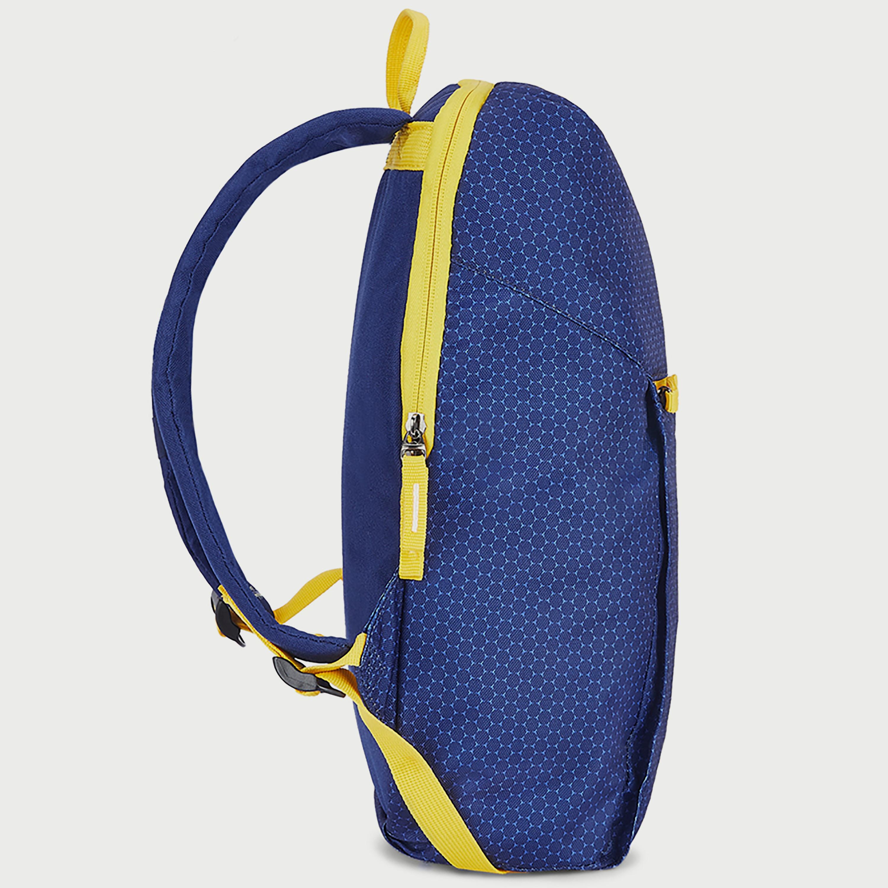 Skybags Printed Backpack with Padded Build-To-Last Straps and Back Panel Zip Closure in Blue-travel-luggagesandbags-backpacks-image-4